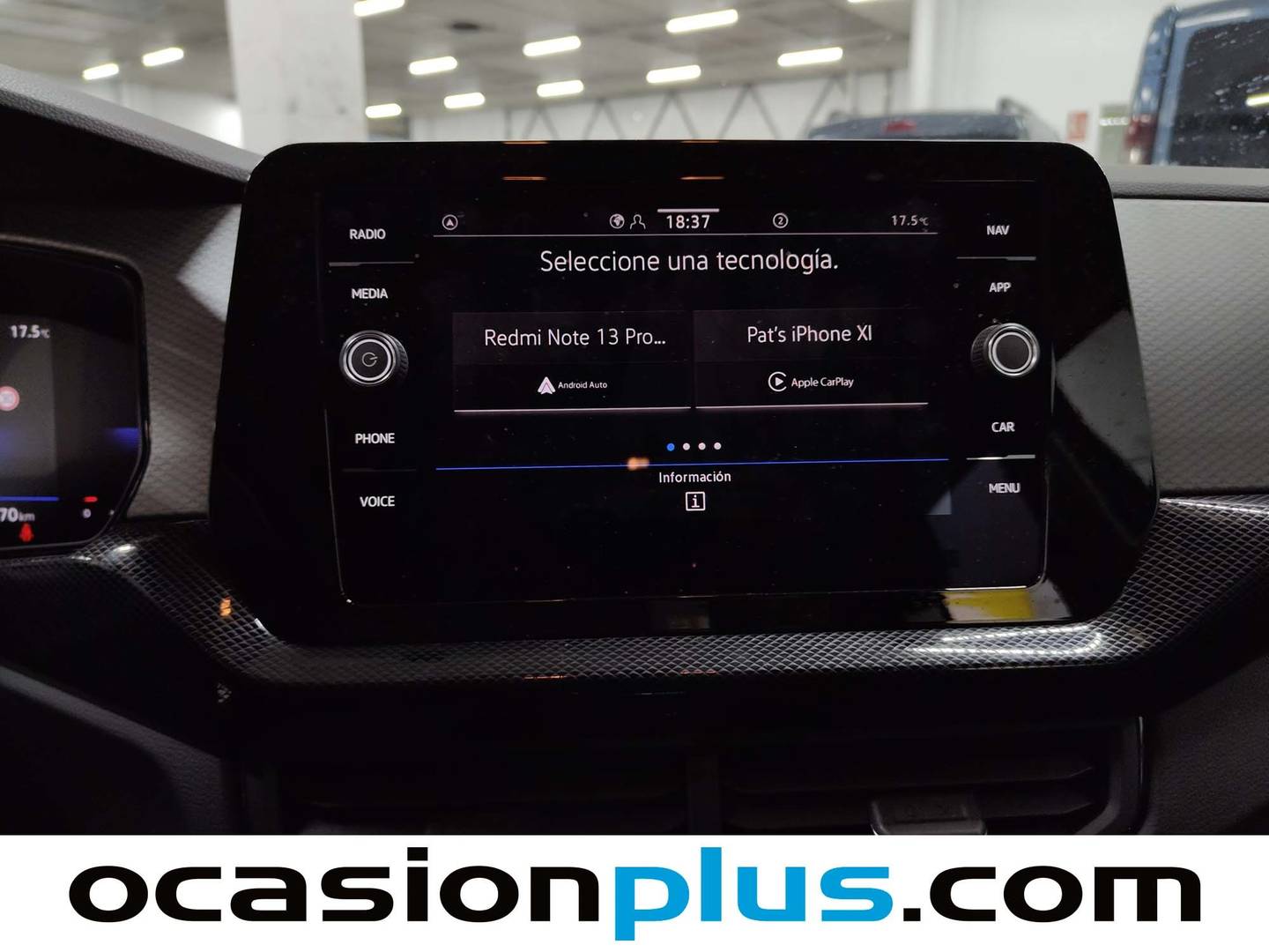 Equipamiento del Volkswagen T-Cross Volkswagen T-Cross ``Más`` 1.0 TSI  (116 CV)