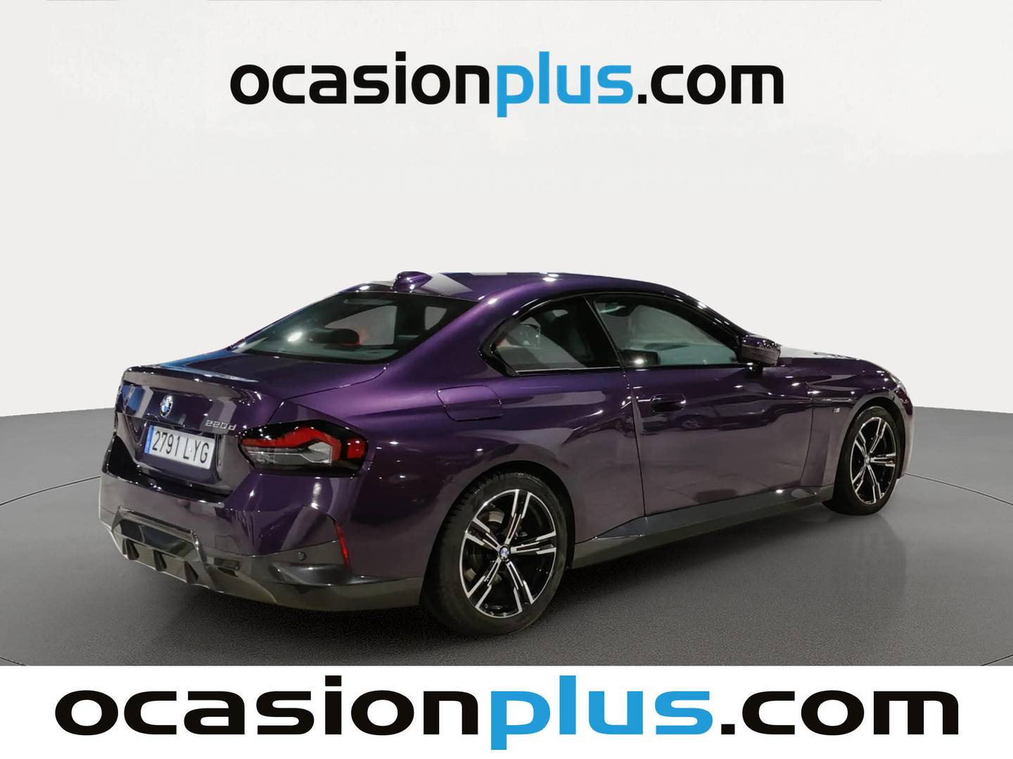 Foto trasera BMW Serie 2 BMW Serie 2 220d Coupe (190 CV) Pack M derecha