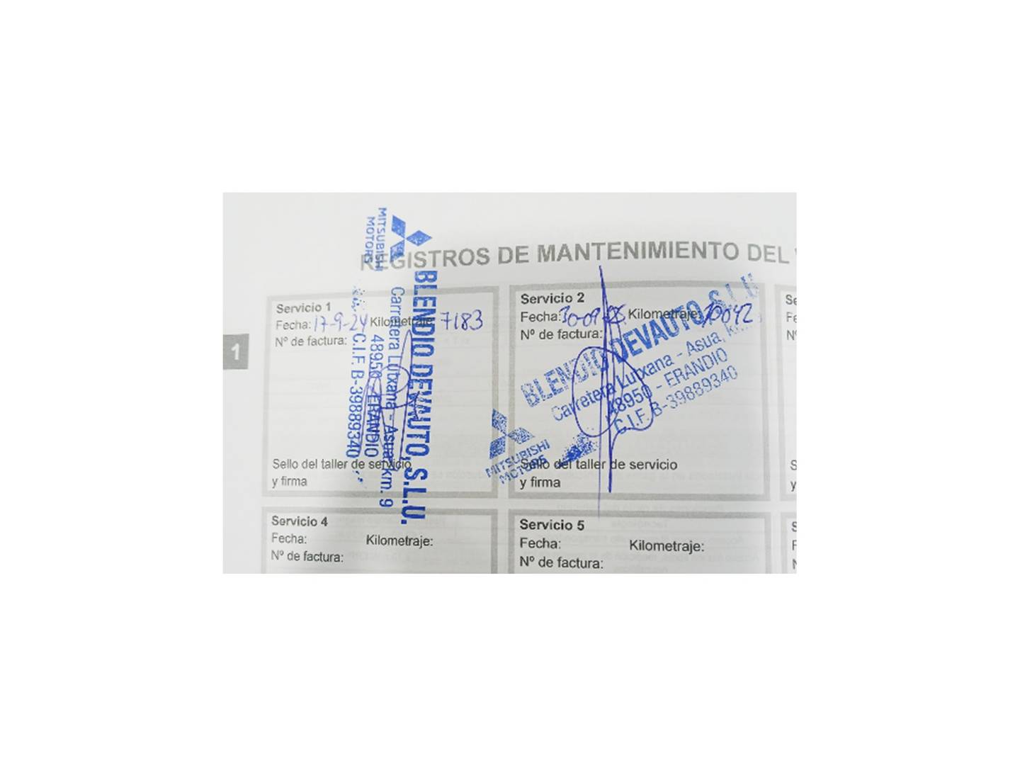 Foto del mantenimiento del Mitsubishi ASX Mitsubishi ASX ASX 130T MHEV Kaiteki (140 CV)