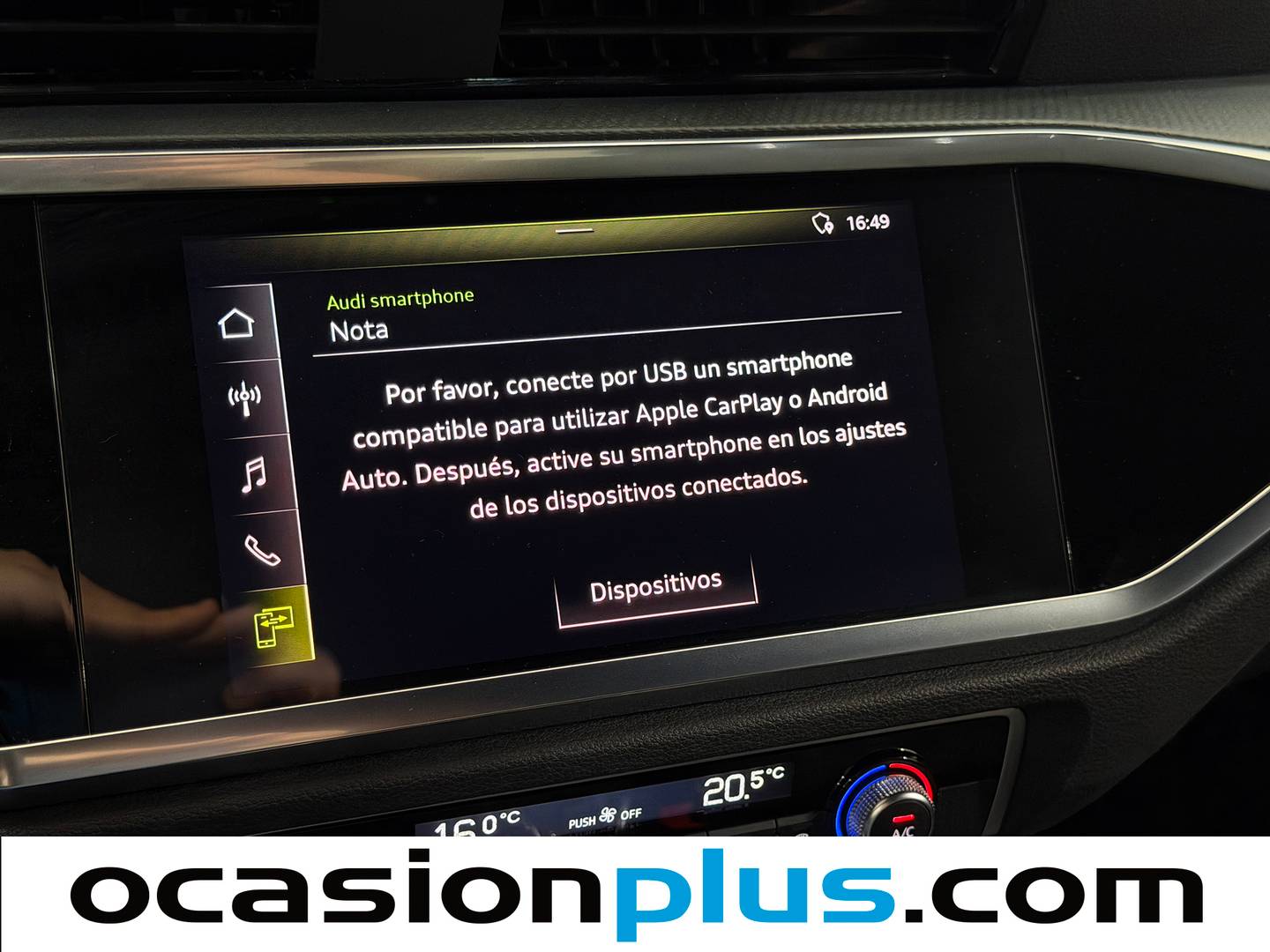 Extras del Audi Q3 Sportback Audi Q3 Sportback Black line 35 TDI (150 CV) S tronic Pack S-line