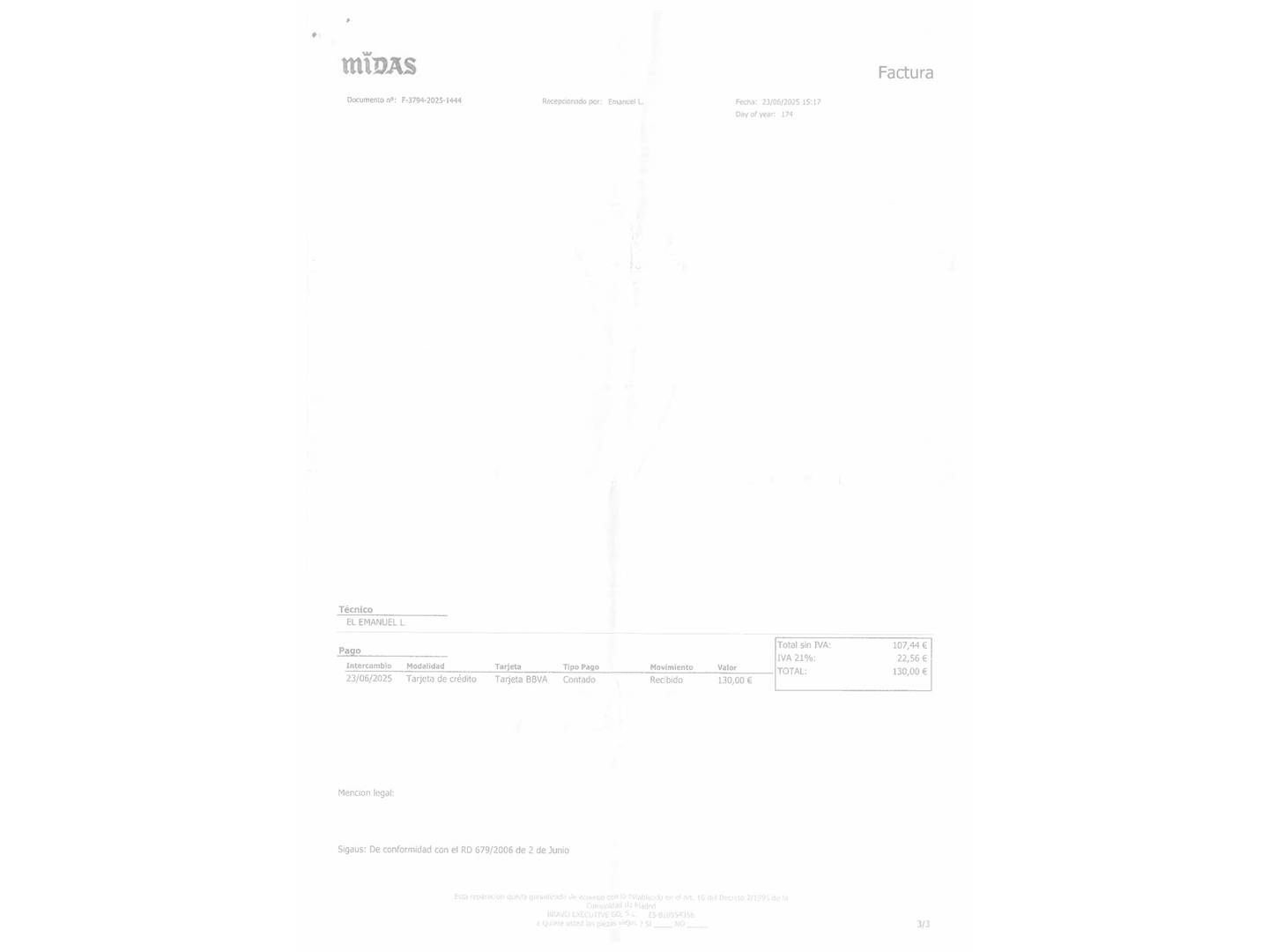 Foto del mantenimiento del Volkswagen Golf Volkswagen Golf Sport 2.0 TDI BMT (150 CV)