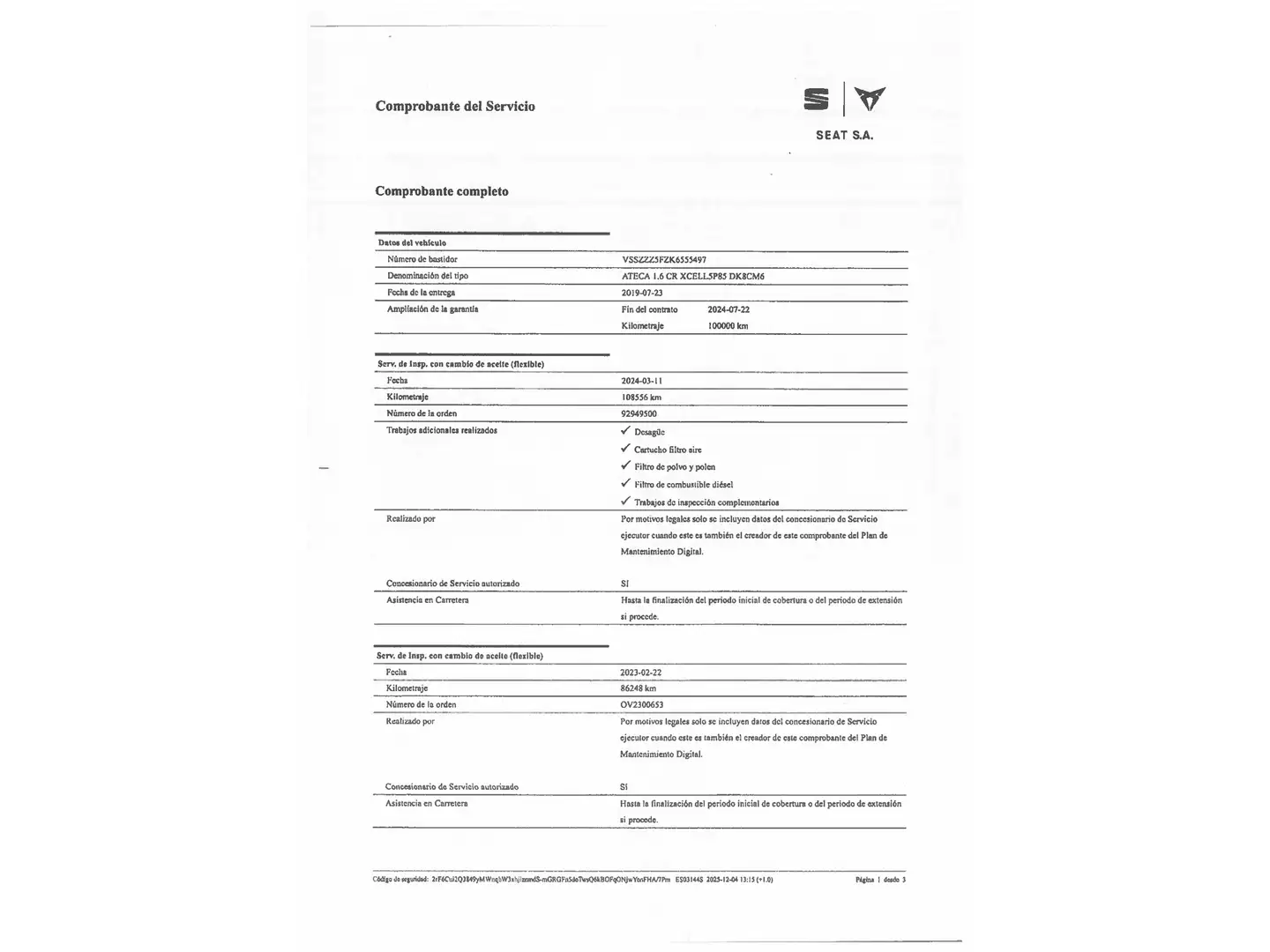 Foto Seat Ateca SEAT Ateca 1.6 TDI CR S&S Ecomotive Xcellence Edition (115 CV)