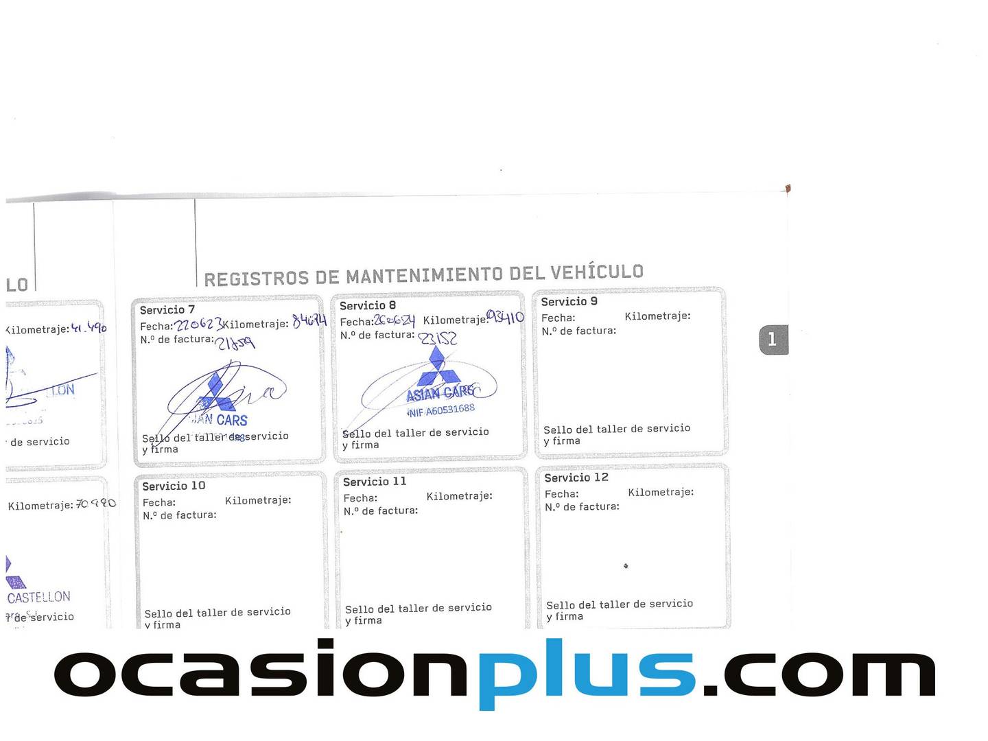 Foto del mantenimiento del Mitsubishi Outlander Mitsubishi Outlander 2.0 PHEV Kaiteki 4WD Auto  (203 CV)