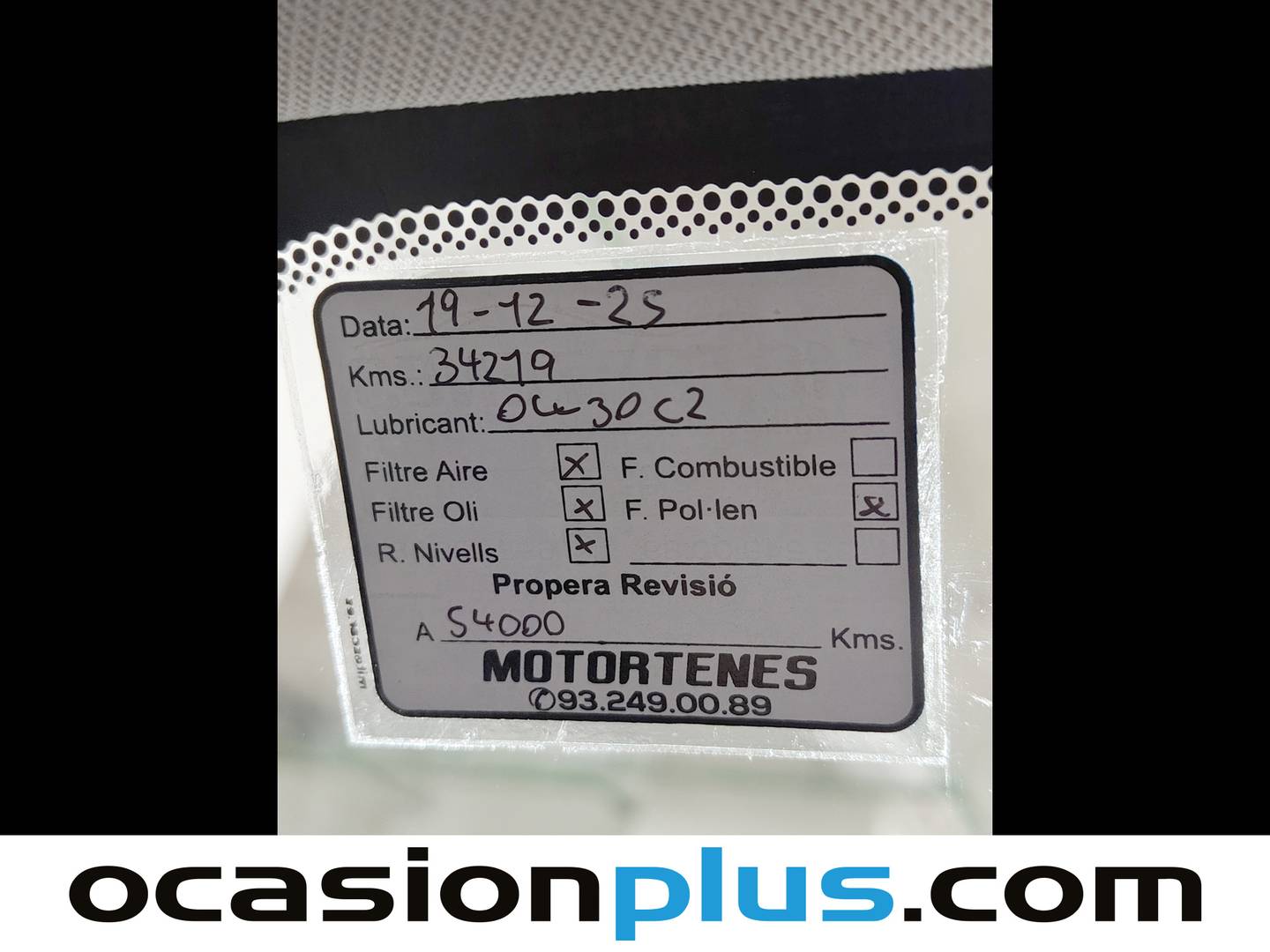 Foto del mantenimiento del Jeep Renegade Jeep Renegade 1.3G Limited 4x2 DCT (150 CV)