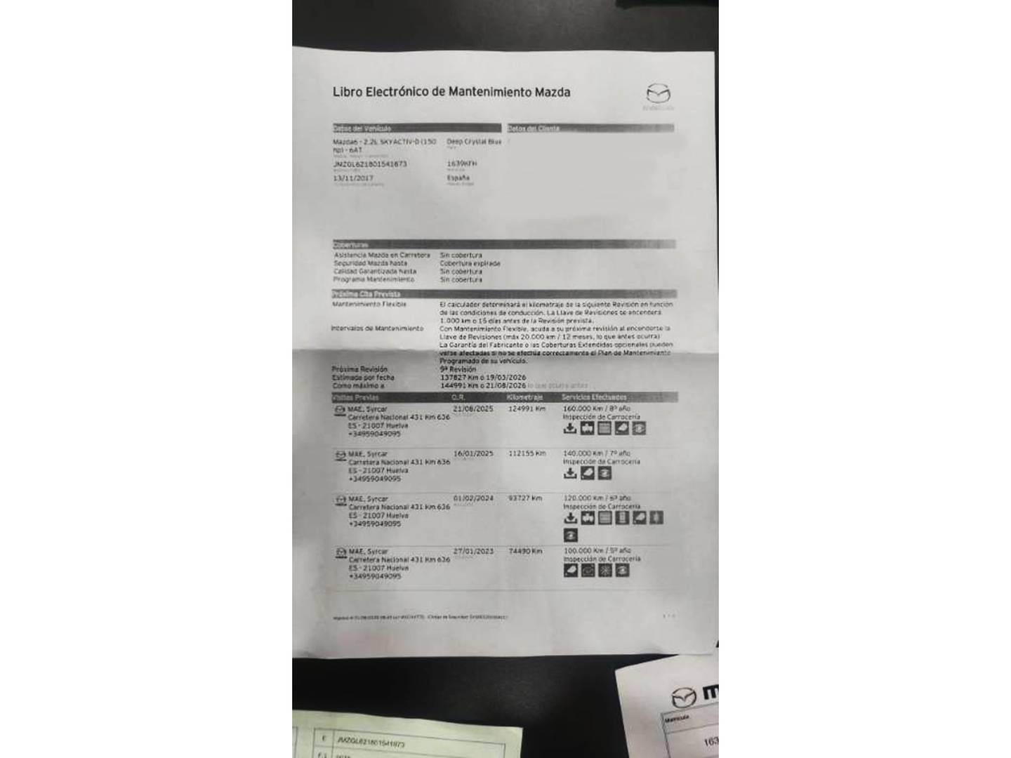 Foto Mazda Mazda6 Mazda Mazda 6 2.2 DE Luxury + Pack Premium AT (150 CV)