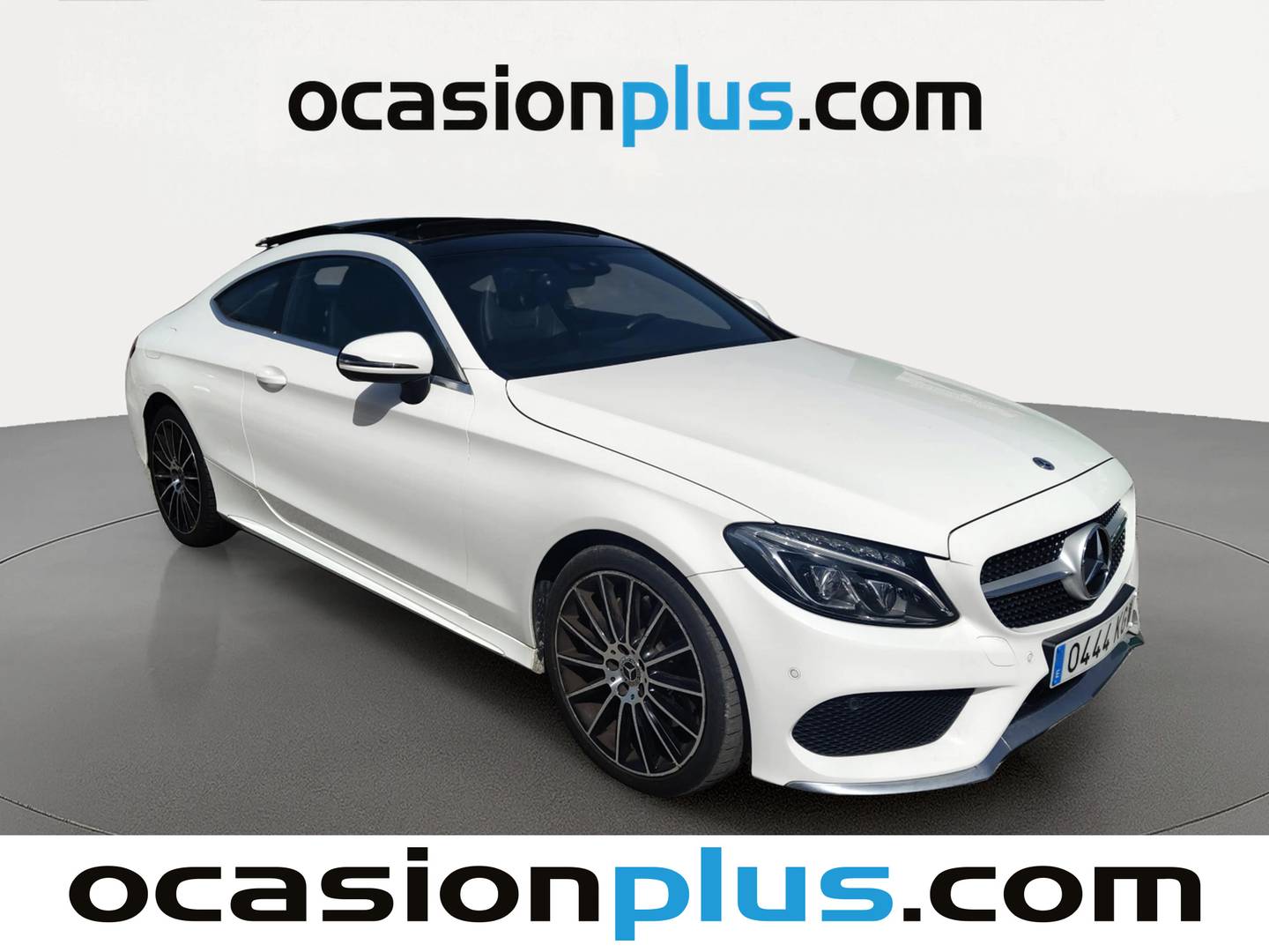 Foto delantera Mercedes Clase C Mercedes Clase C C Coupe 250 d  (204 CV) Pack AMG derecha