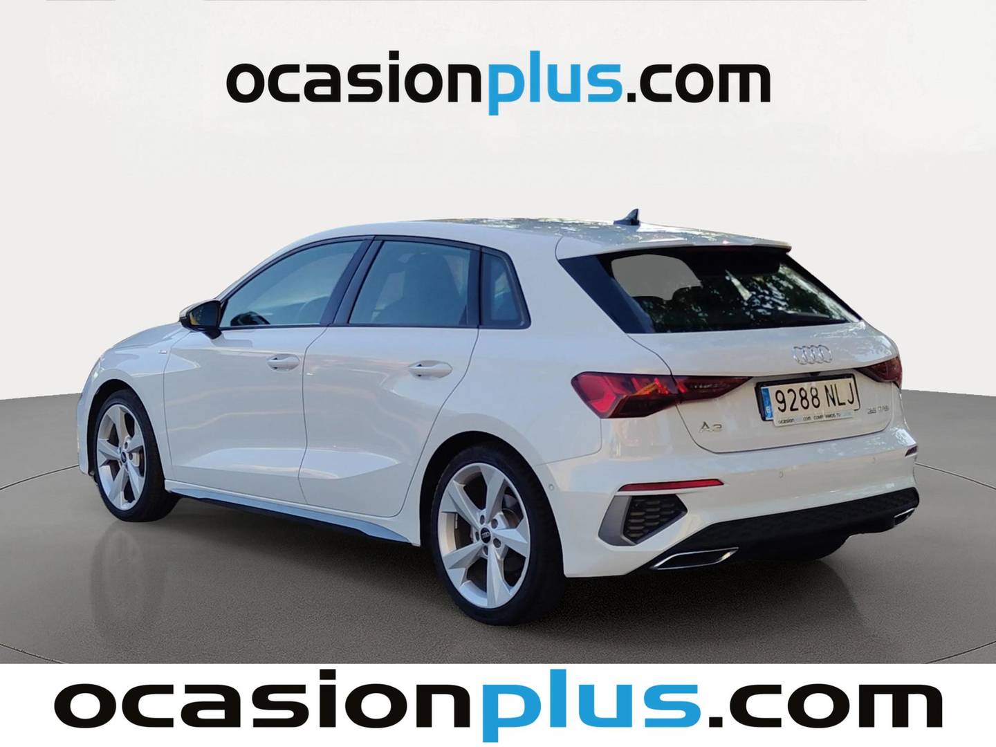 Foto trasera Audi A3 Audi A3 Sportback S line 35 TFSI (150 CV) S tronic derecha