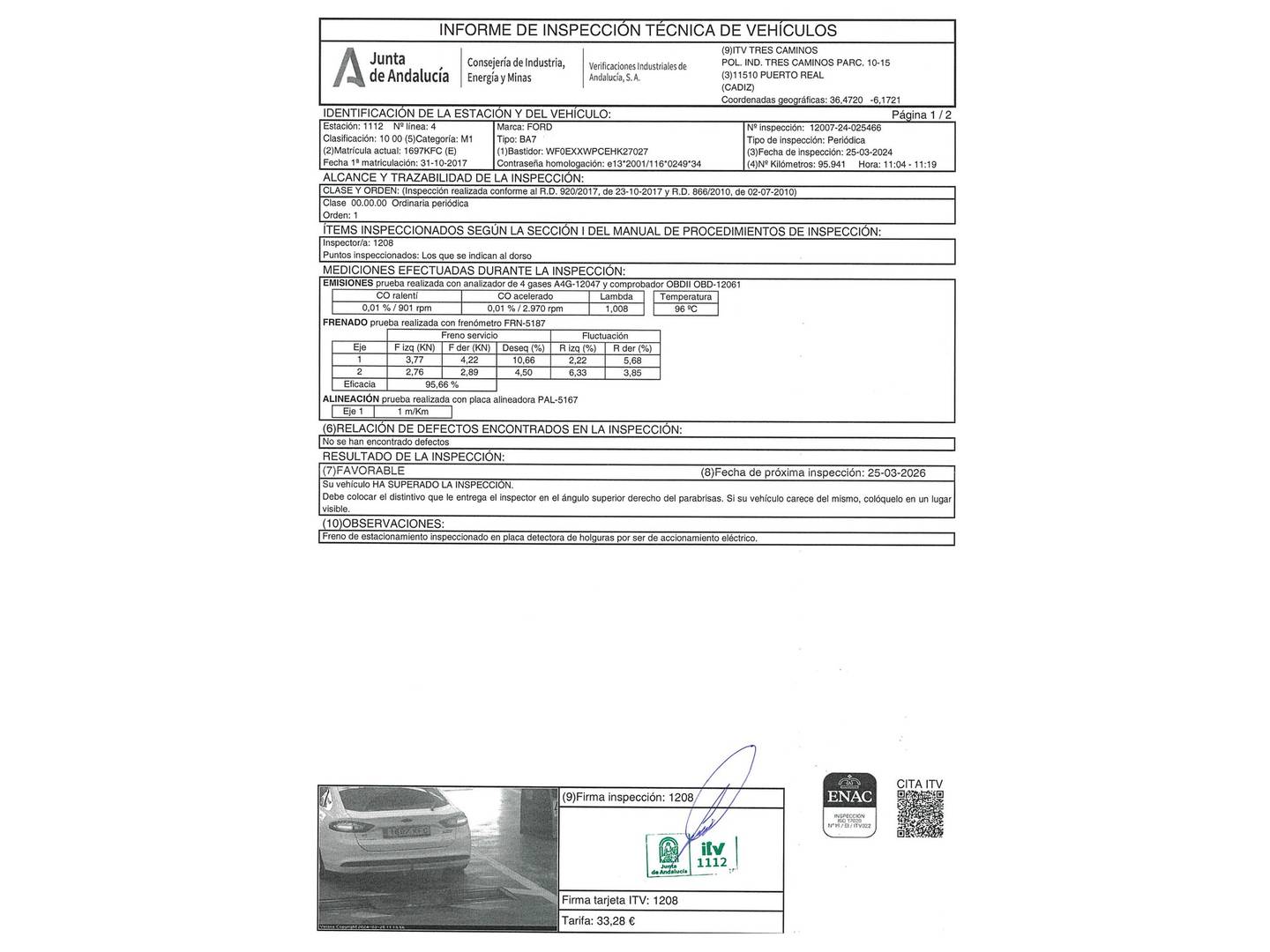 Ford Mondeo Ford Mondeo 1.0 EcoBoost Trend (125 CV) de segunda mano