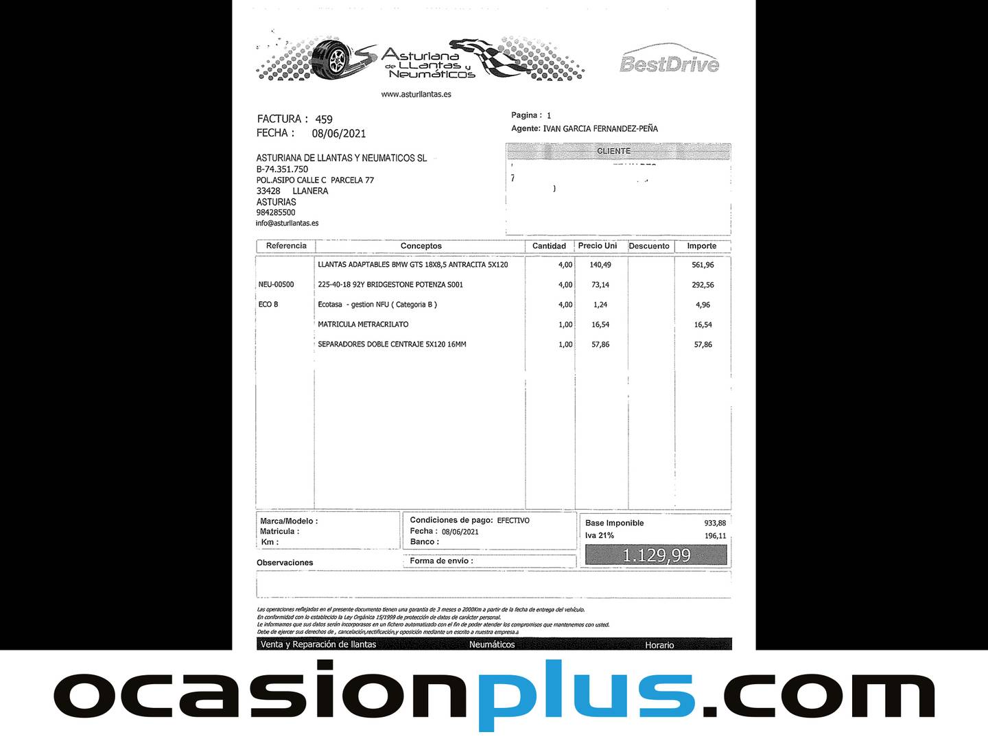 Foto del mantenimiento del BMW Serie 3 BMW Serie 3 330i  (258 CV)