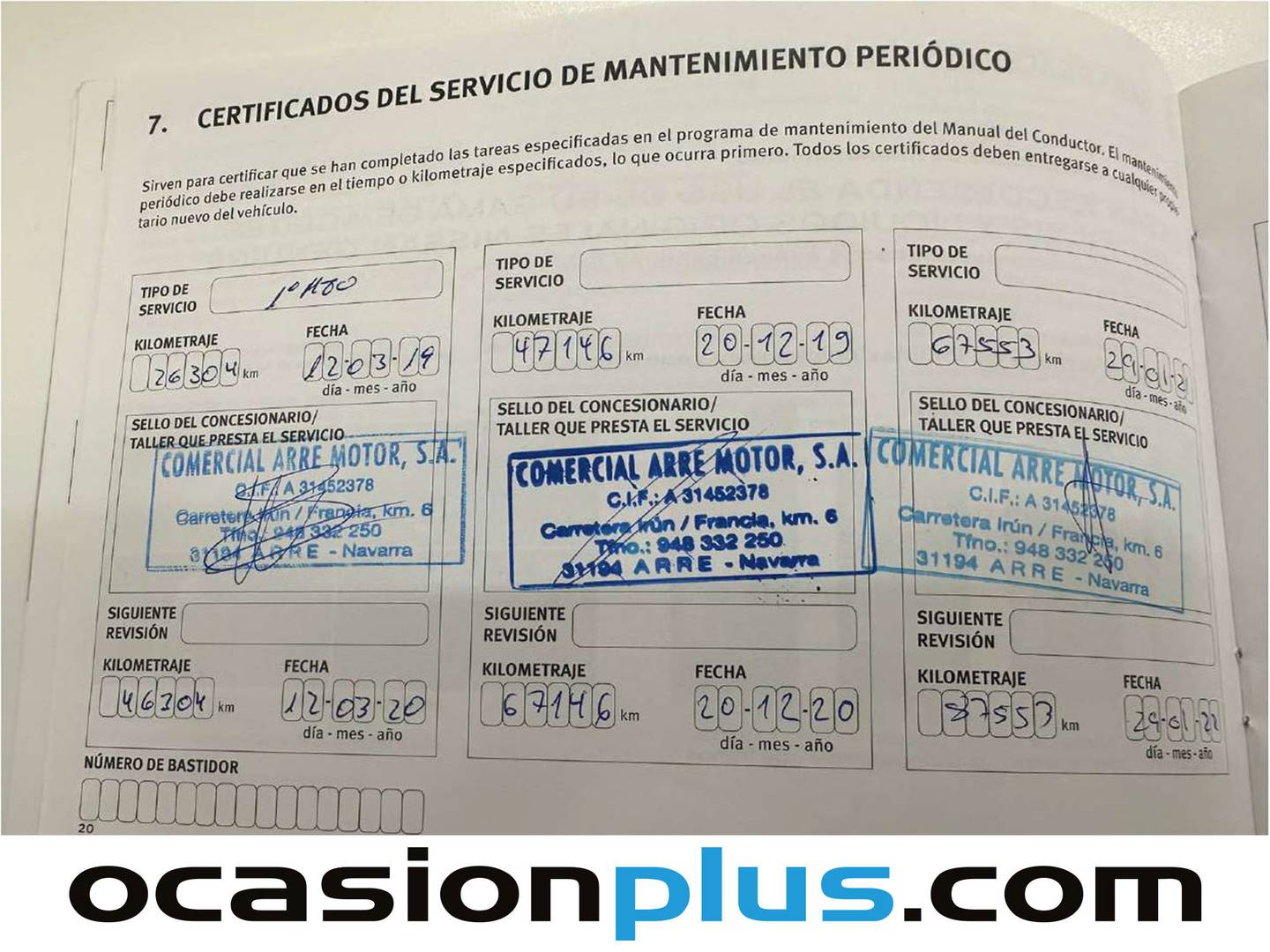 Foto del mantenimiento del Nissan X-TRAIL Nissan X-Trail 1.6 DIG-T N-Connecta 4x2 (163 CV)