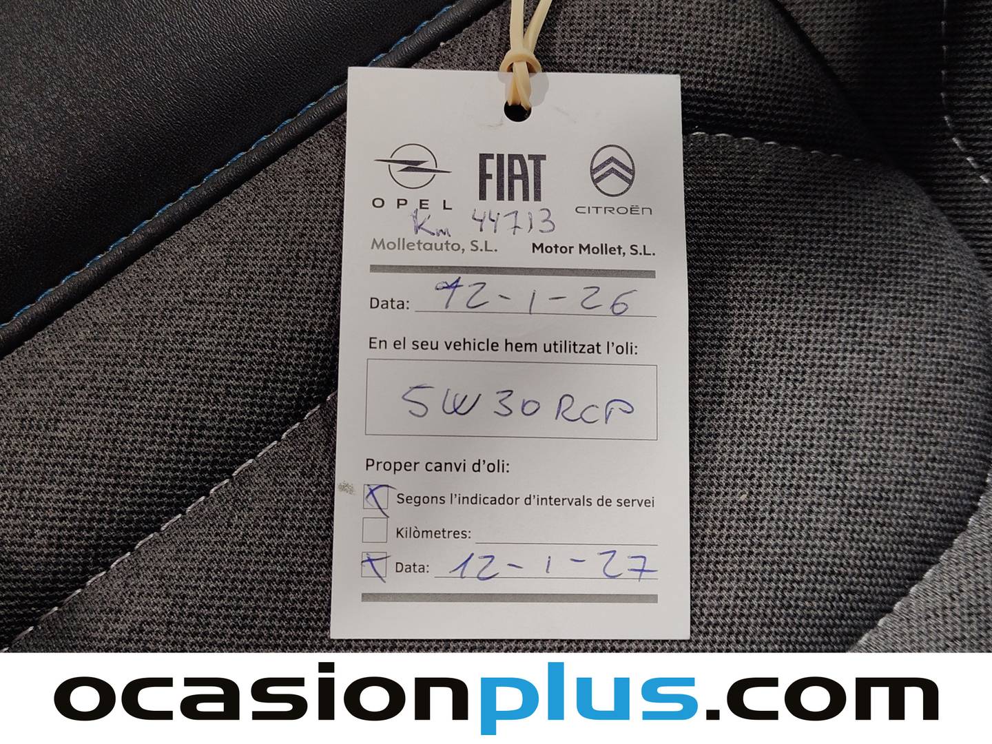 Foto del mantenimiento del Citroën C4 Citroën C4 PureTech 130 S&S 6v Feel Pack EAT8 (130 CV)