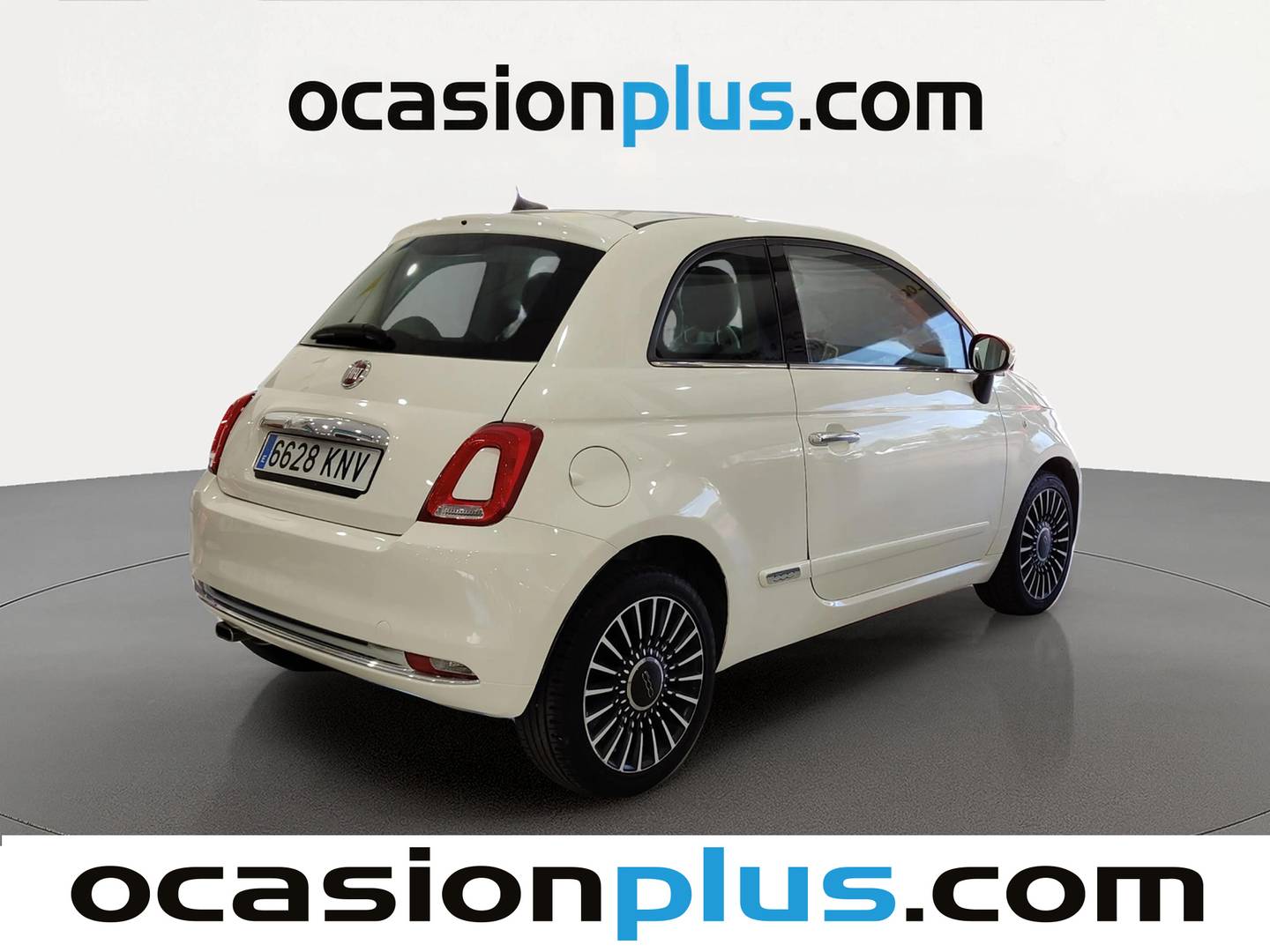 Foto trasera Fiat 500 Fiat 500 1.2 8v Lounge (69 CV) derecha