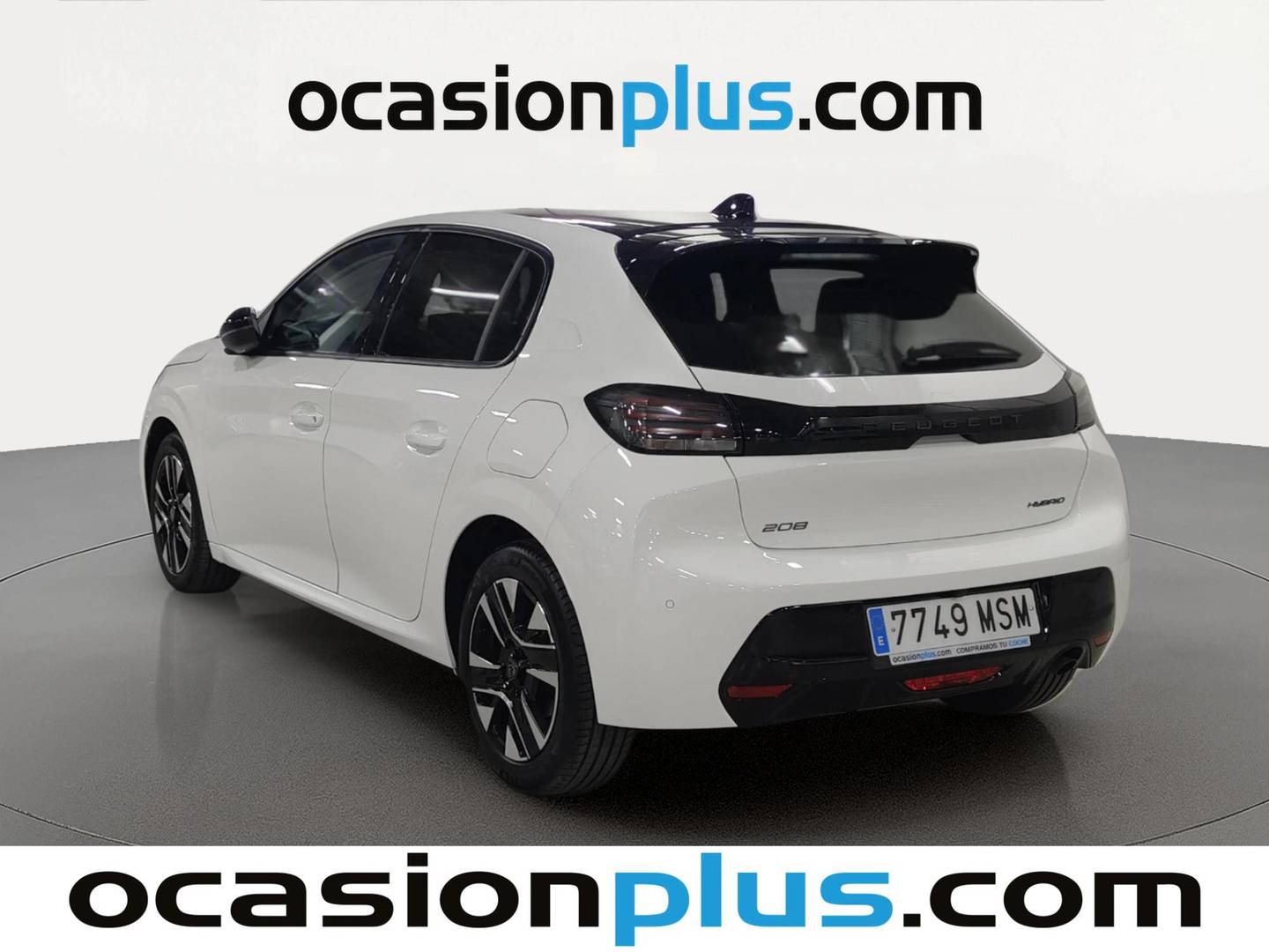 Foto trasera Peugeot 208 Peugeot 208 Allure Hybrid eDCS6 (100 CV) izquierda