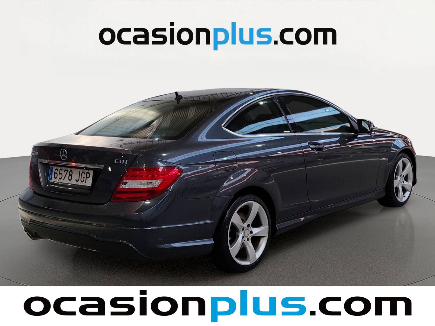 Foto trasera Mercedes Clase C Mercedes Clase C Coupe 220 CDI (170 CV) izquierda
