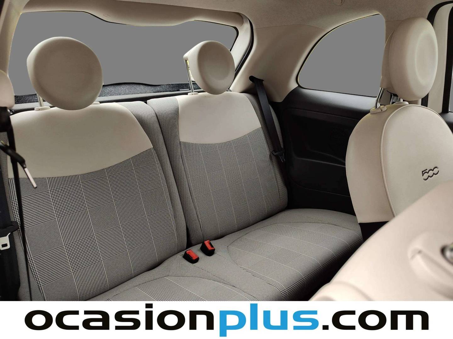 Foto asientos traseros Fiat 500 Fiat 500 1.2 8v Lounge (69 CV)