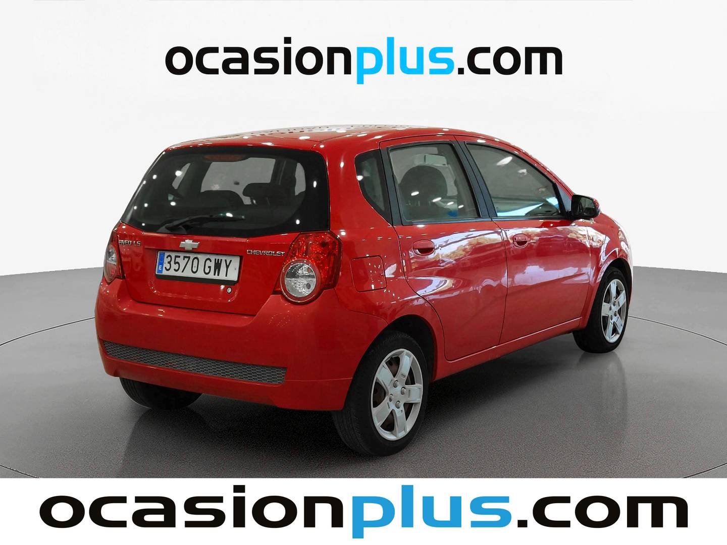 Foto trasera Chevrolet Aveo Chevrolet Aveo 1.2 16v LS (84 CV) derecha