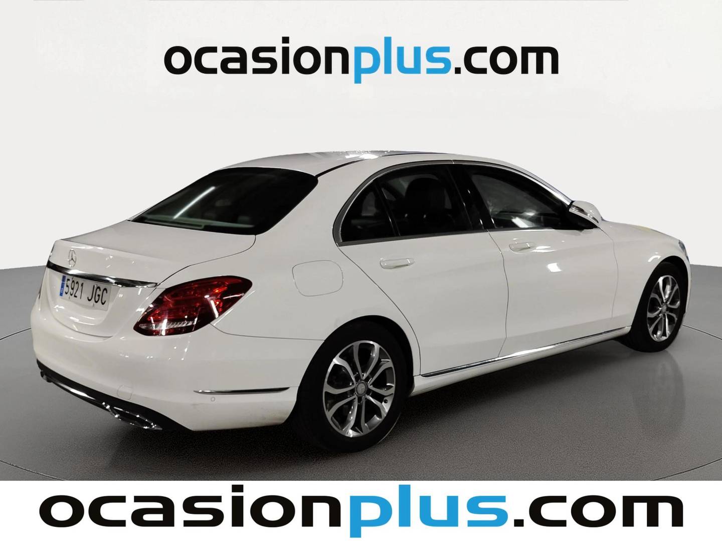 Foto trasera Mercedes Clase C Mercedes Clase C 200 (184 CV) derecha