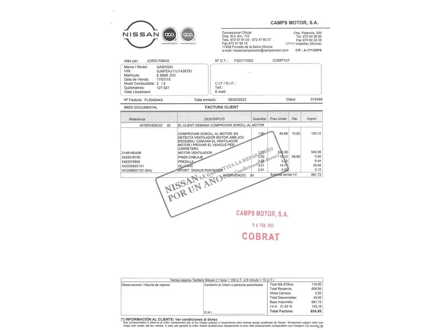 Foto Nissan QASHQAI Nissan Qashqai 1.2 DIG-T S&S 360 4X2 (115 CV)