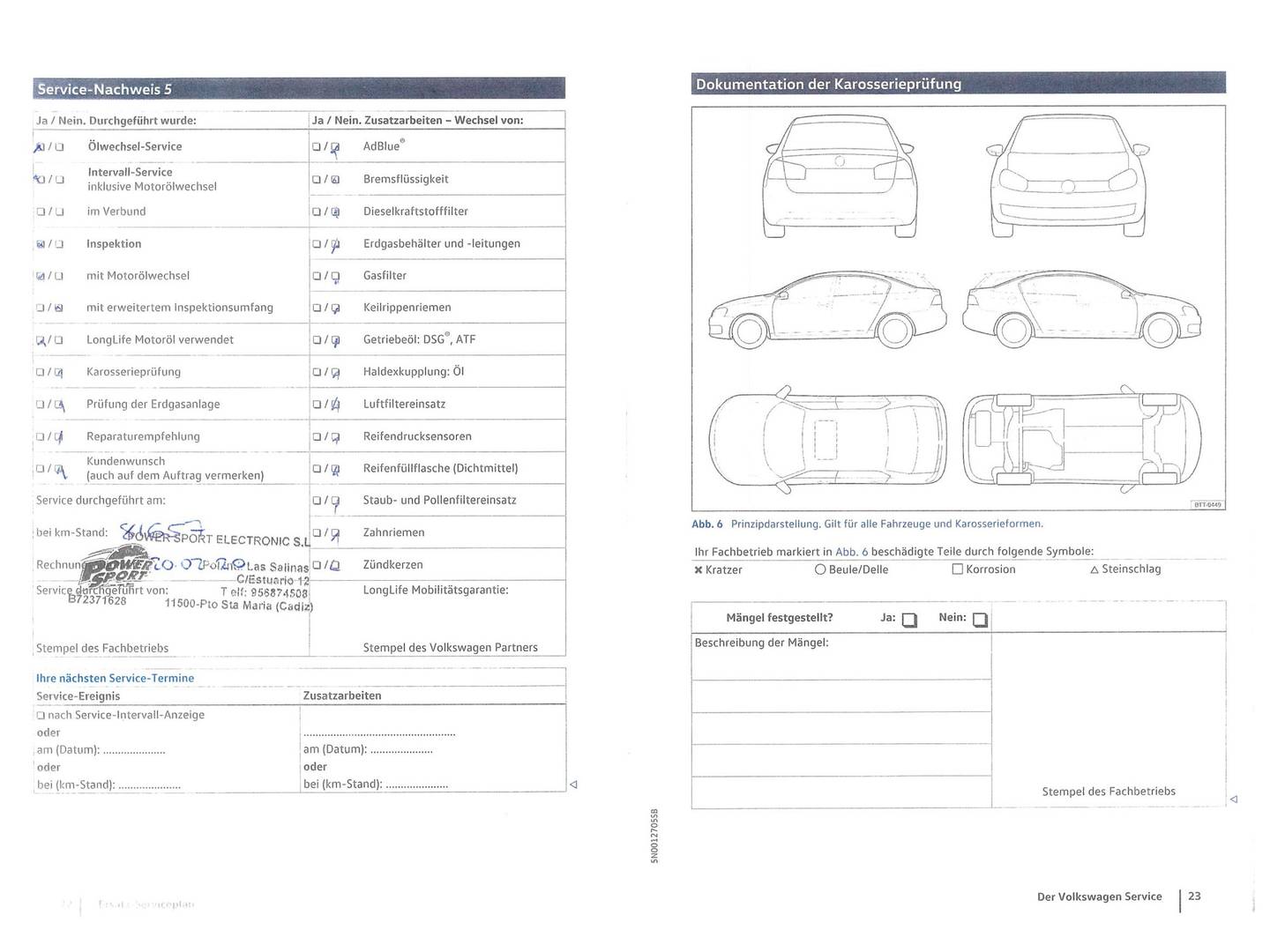 Foto del mantenimiento del Volkswagen Golf Volkswagen Golf GTD 2.0 TDI BMT (184 CV)