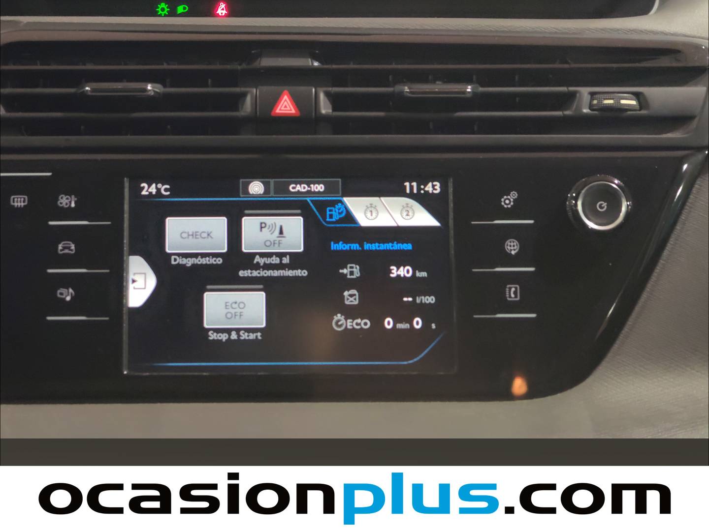 Equipamiento del Citroën Grand C4 Picasso Citroën Grand C4 Picasso BlueHDi 120 S&S Seduction (120 CV) 7 PLAZAS