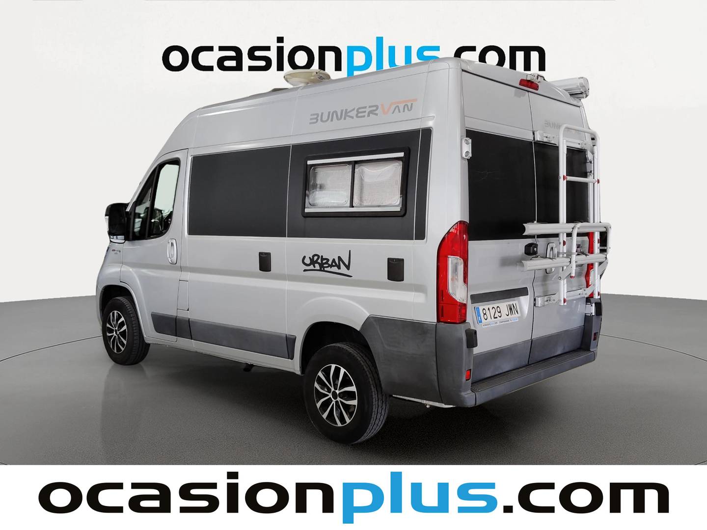 Foto trasera Fiat Ducato Fiat Ducato Furgon 30 2.3 Multijet Batalla Corta Techo Alto (130 CV) Camperizada izquierda