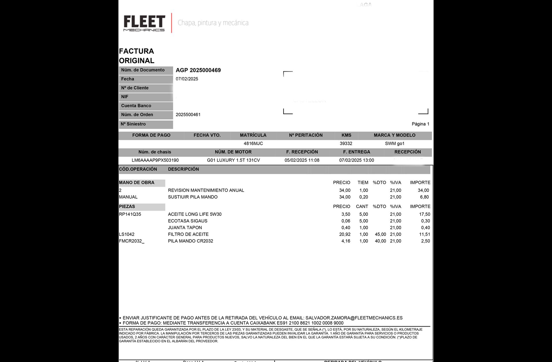 SWM G01 1.5T Luxury - foto 17