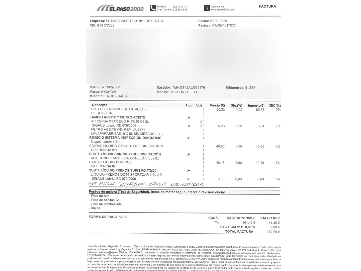 Foto Hyundai Tucson Hyundai Tucson 1.6 TGDI Klass  4x2 (177 CV)