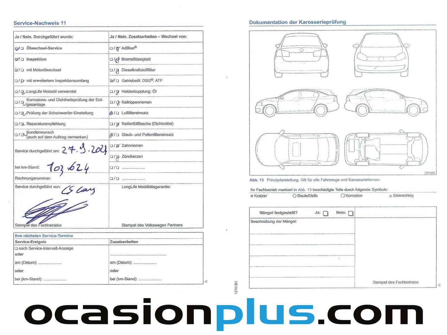 Foto del mantenimiento del Volkswagen Golf Volkswagen Golf GTI 2.0 TSI BMT (220 CV)