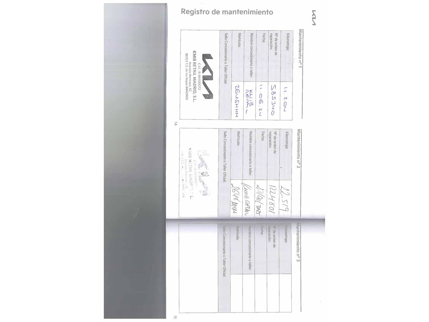 Foto del mantenimiento del KIA Stonic KIA Stonic 1.0 T-GDi MHEV iMT GT Line (120 CV)