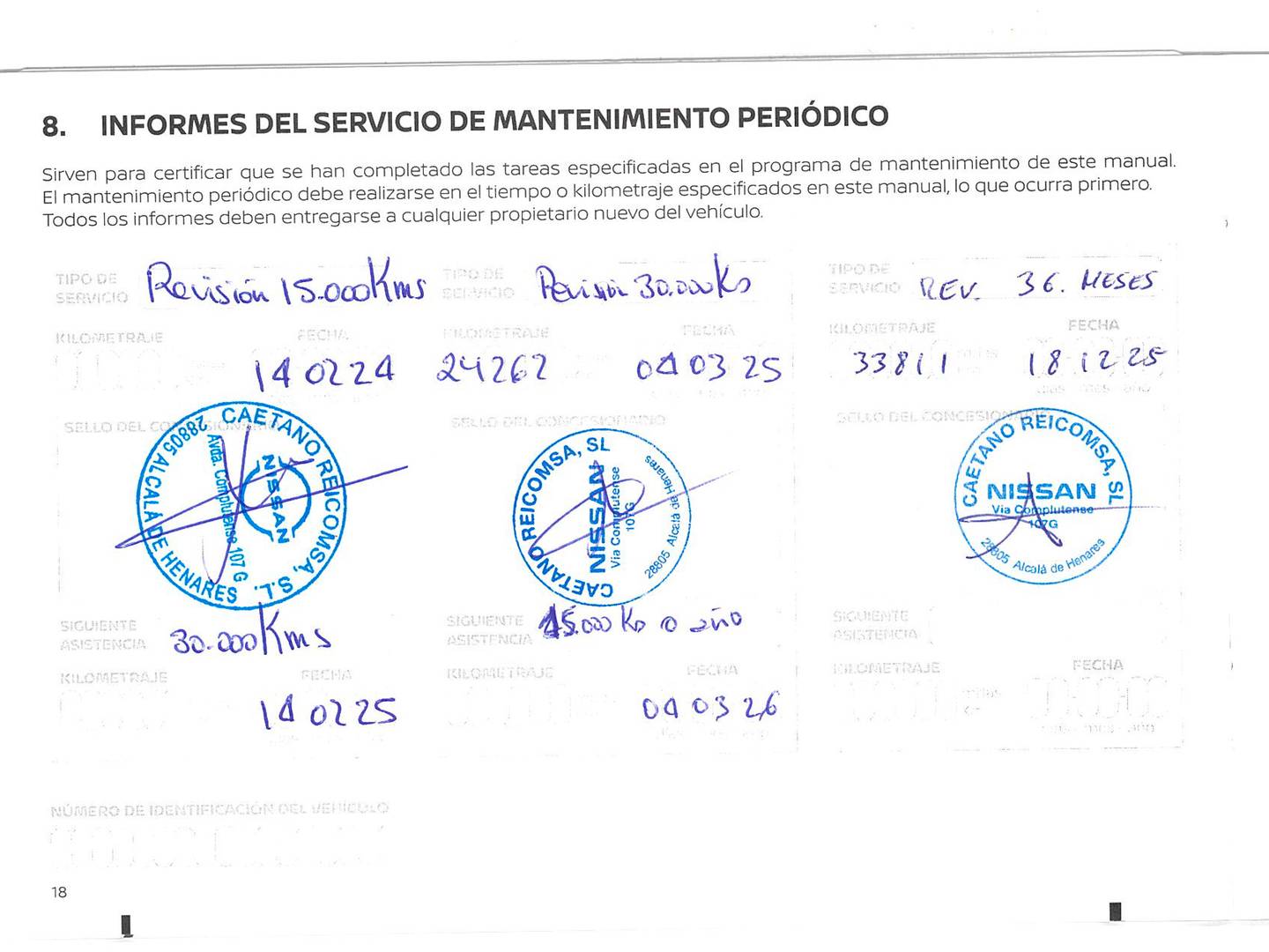Foto del mantenimiento del Nissan QASHQAI Nissan Qashqai E-POWER Tekna+ (190 CV)