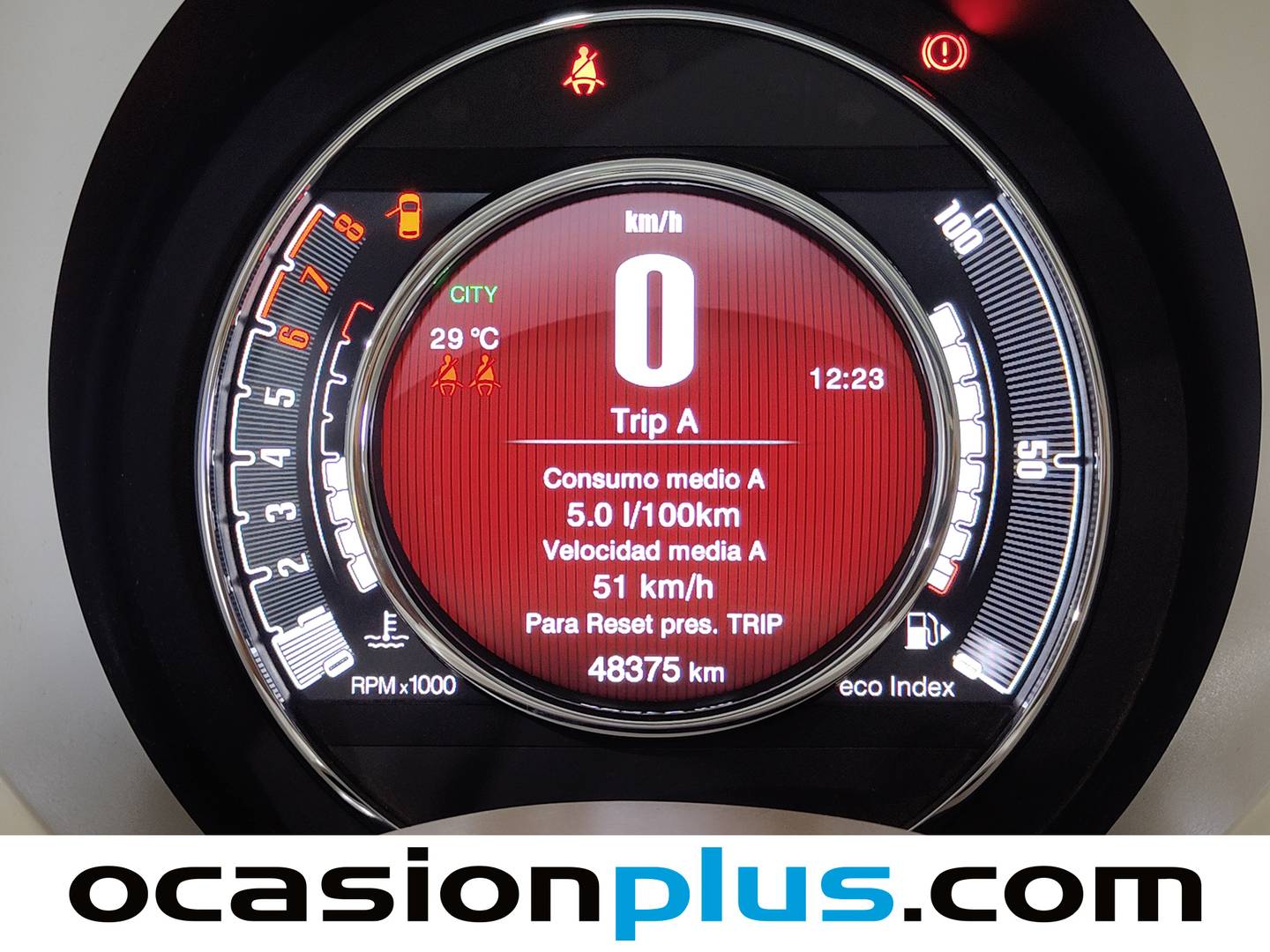 Equipamiento del Fiat 500 Fiat 500 1.0 Hybrid Dolcevita (70 CV)