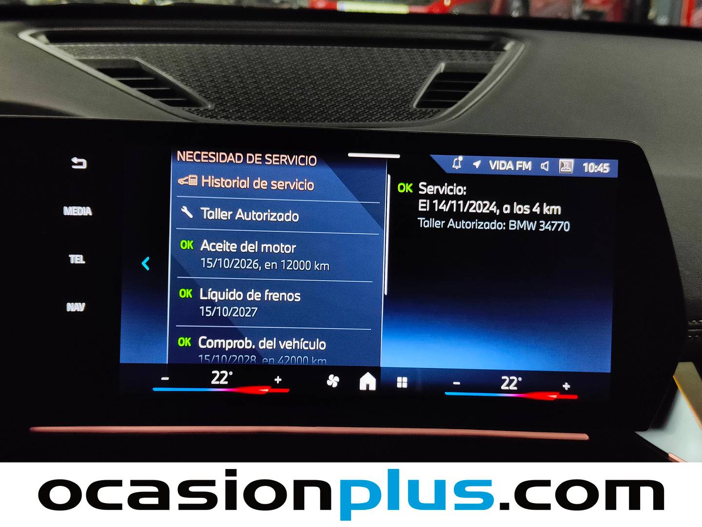 Foto del mantenimiento del BMW X1 BMW X1 sDrive20d (163 CV)