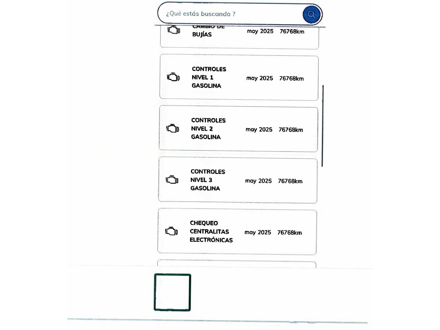 Foto del mantenimiento del Lexus CT Lexus CT 200h Business (136 CV)