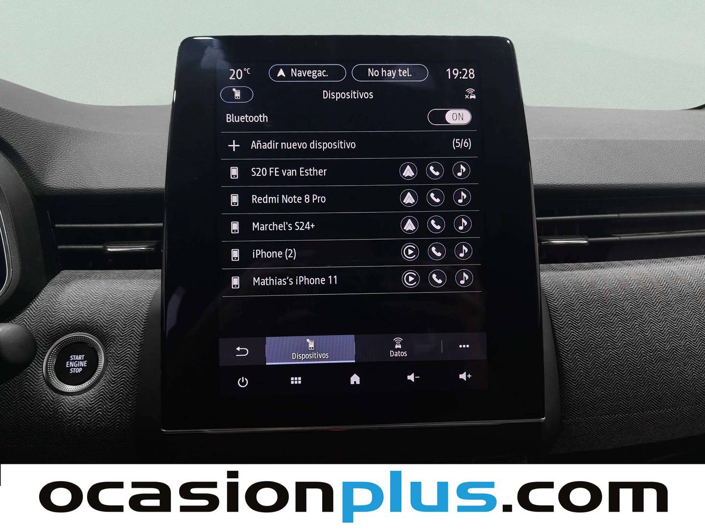 Equipamiento del Renault Clio Renault Clio Techno TCe (90 CV)