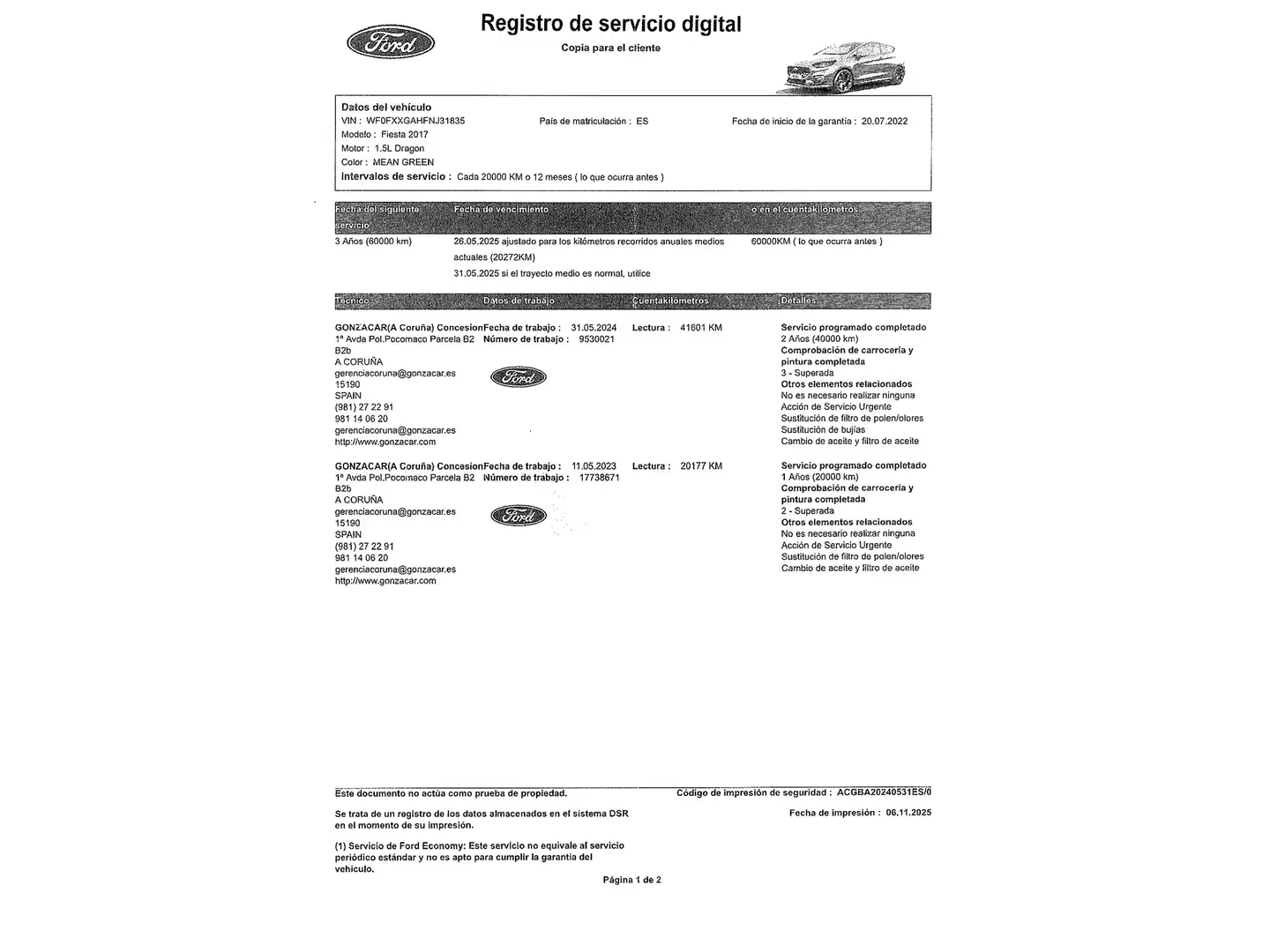 Foto Ford Fiesta Ford Fiesta 1.5 EcoBoost ST (200 CV)