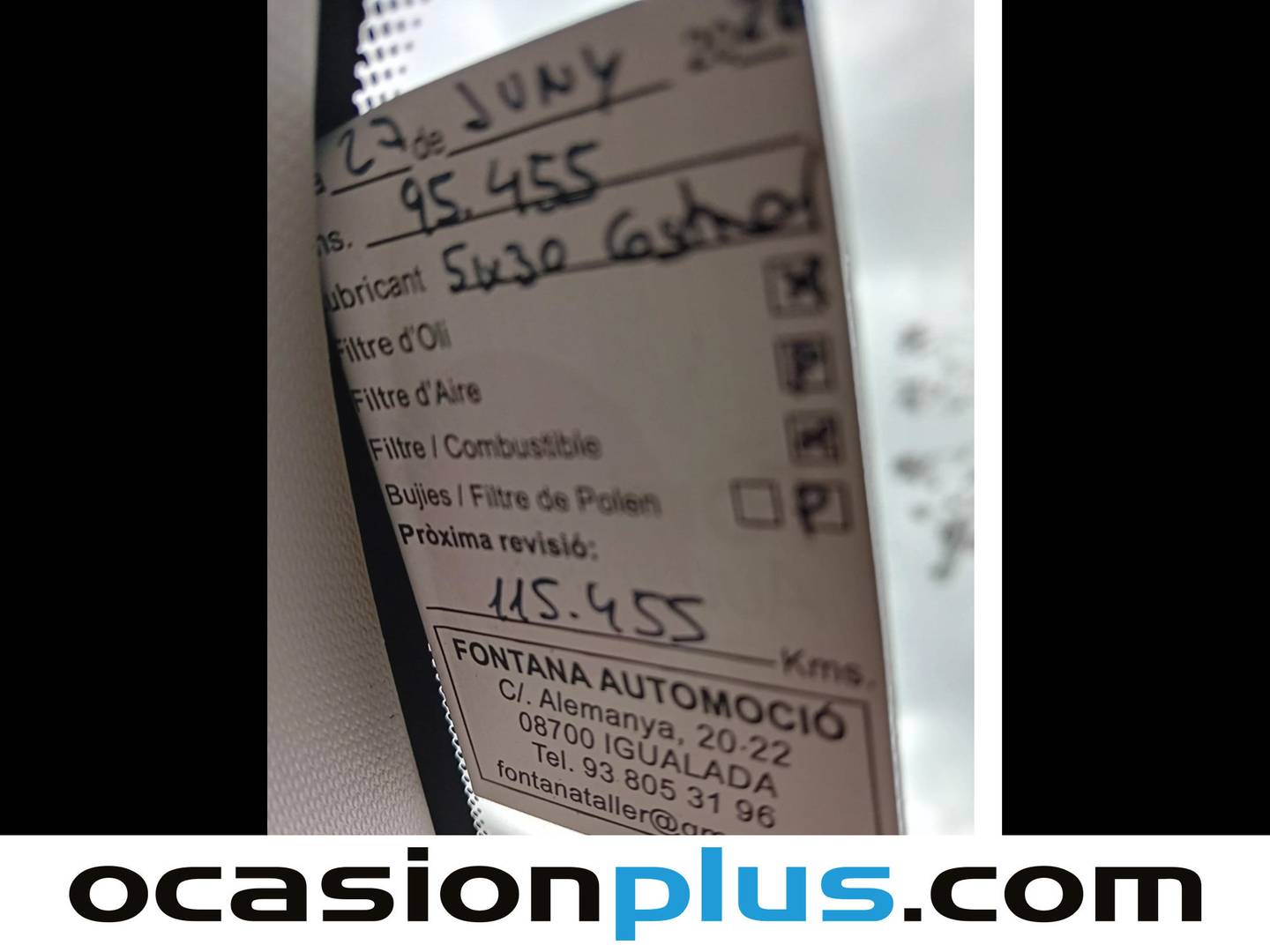 Foto del mantenimiento del Ford Fiesta Ford Fiesta 1.5 TDCI Trend (75 CV)