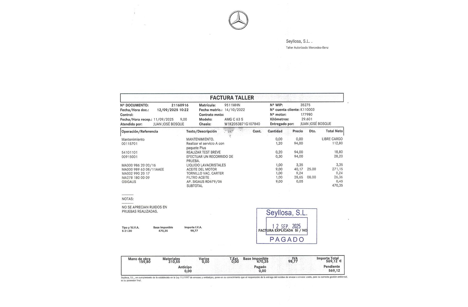 Mercedes-Benz Clase C Coupé 63 S Mercedes-AMG AMG Final Edition - foto 43