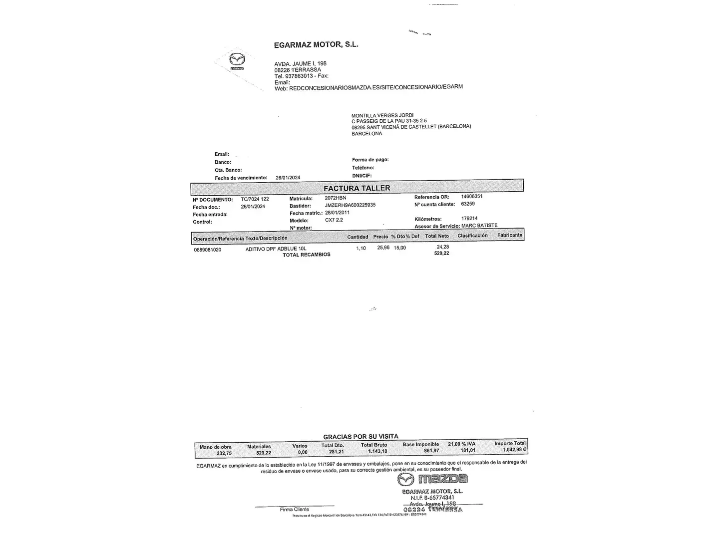 Foto Mazda CX-7 Mazda CX-7 2.2 CRTD Luxury (173 CV) 4X4