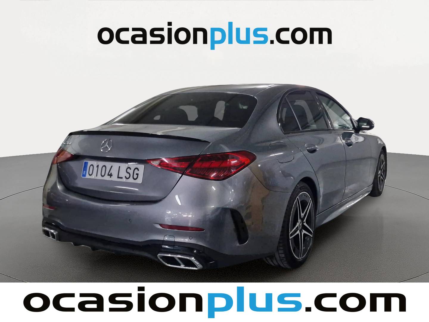 Foto trasera Mercedes Clase C Mercedes Clase C 220 d (200 CV) Pack AMG derecha