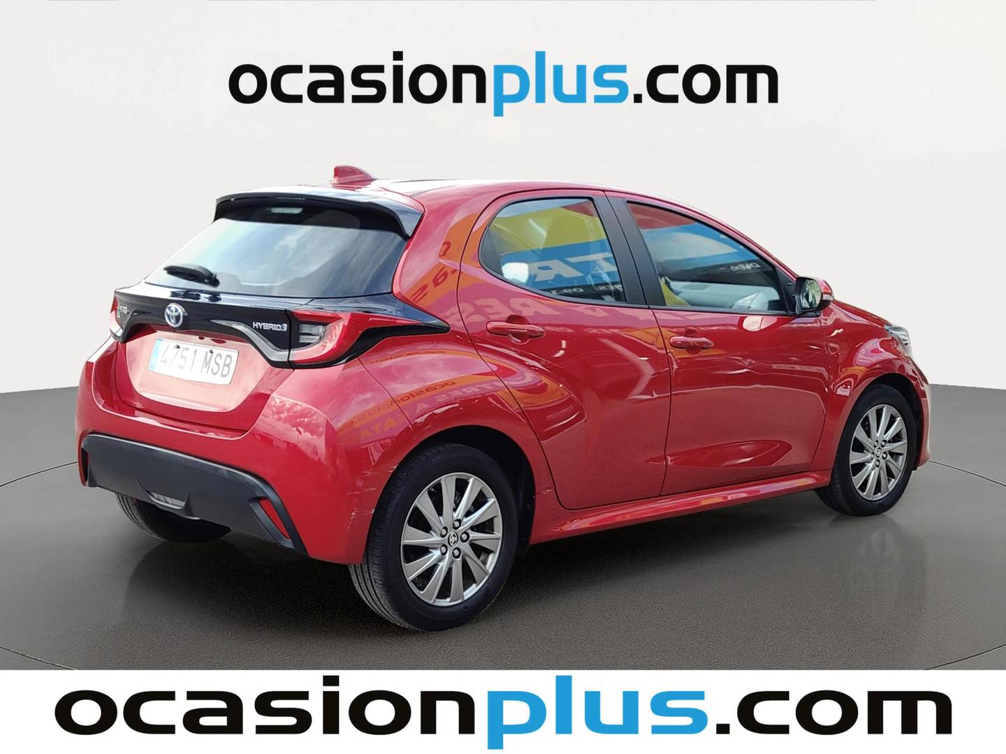Foto trasera Toyota Yaris Toyota Yaris 120H Active Plus (116 CV) derecha