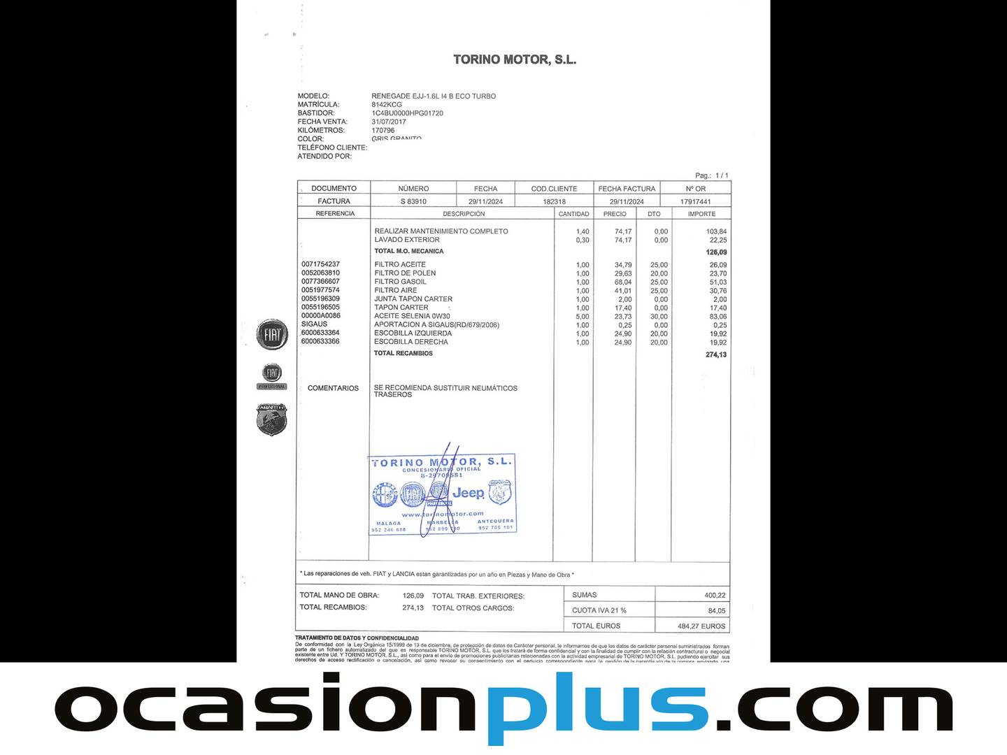 Foto Jeep Renegade Jeep Renegade 1.6 Multijet Sport 4x2 (120 CV)