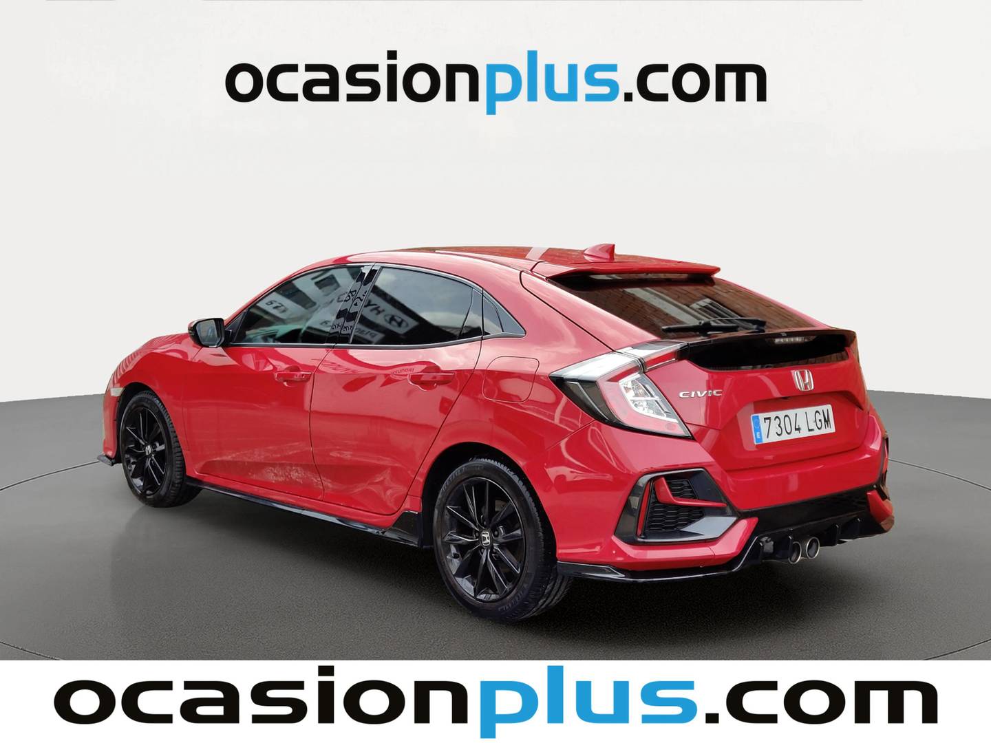 Foto trasera Honda Civic Honda Civic Turbo Sport Plus 134 kW (182 CV) derecha