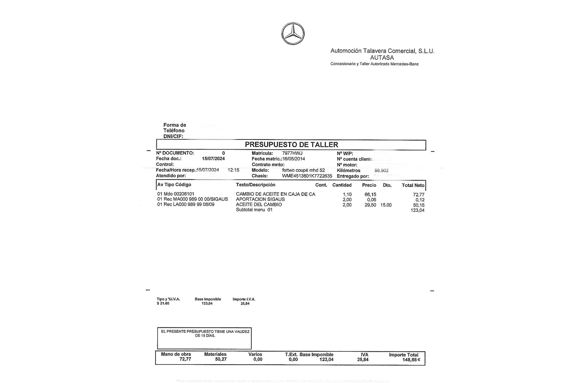 smart fortwo Coupe 52 mhd Pulse - foto 14