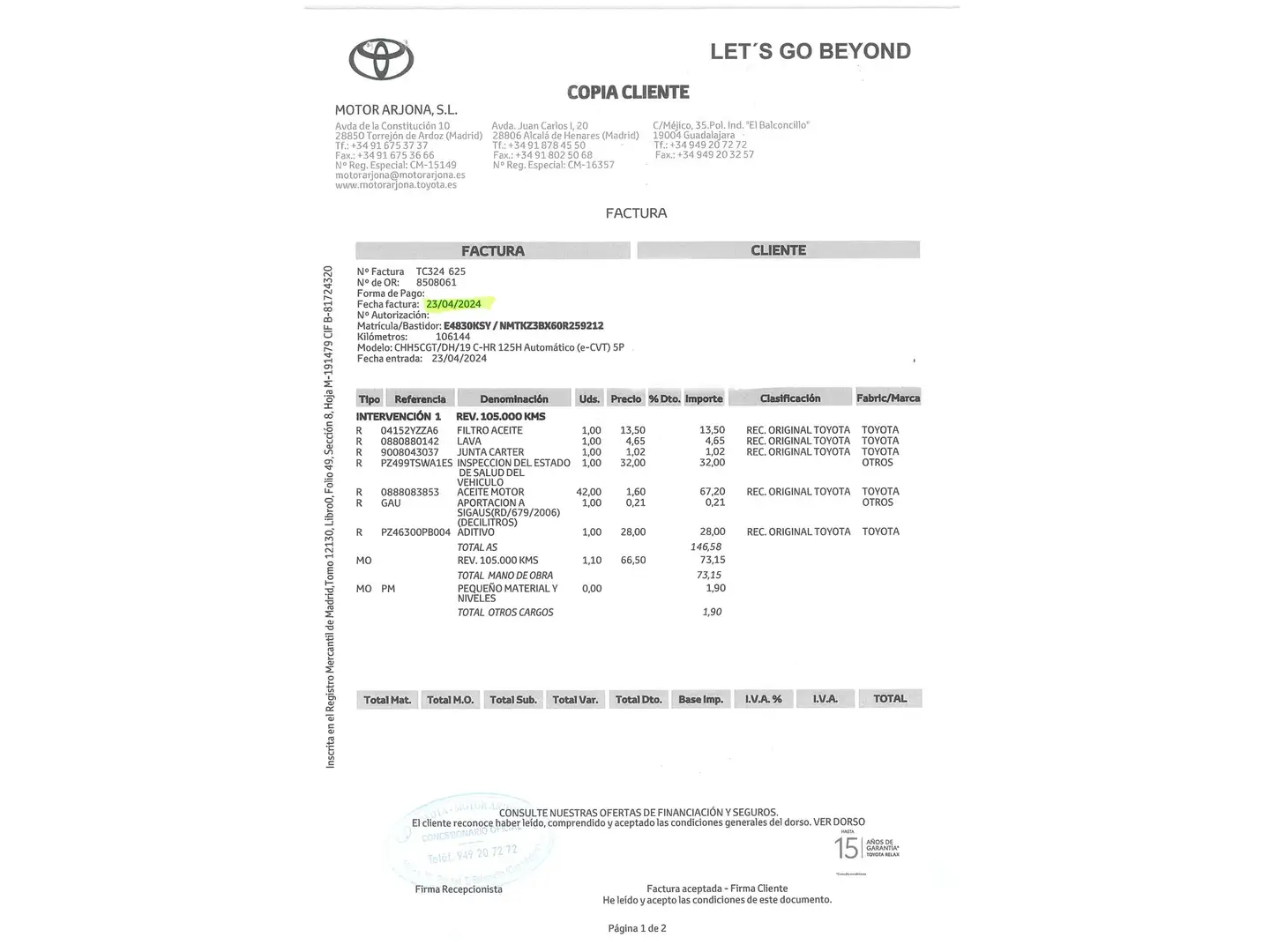 Foto Toyota C-HR Toyota C-HR 1.8 125H Advance (122 CV)