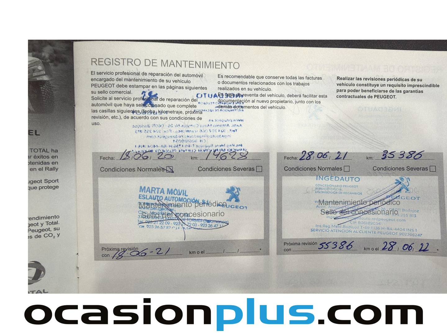 Foto del mantenimiento del Peugeot 5008 Peugeot 5008 BlueHDi 130 S&S Allure  (130 CV) 7 Plazas