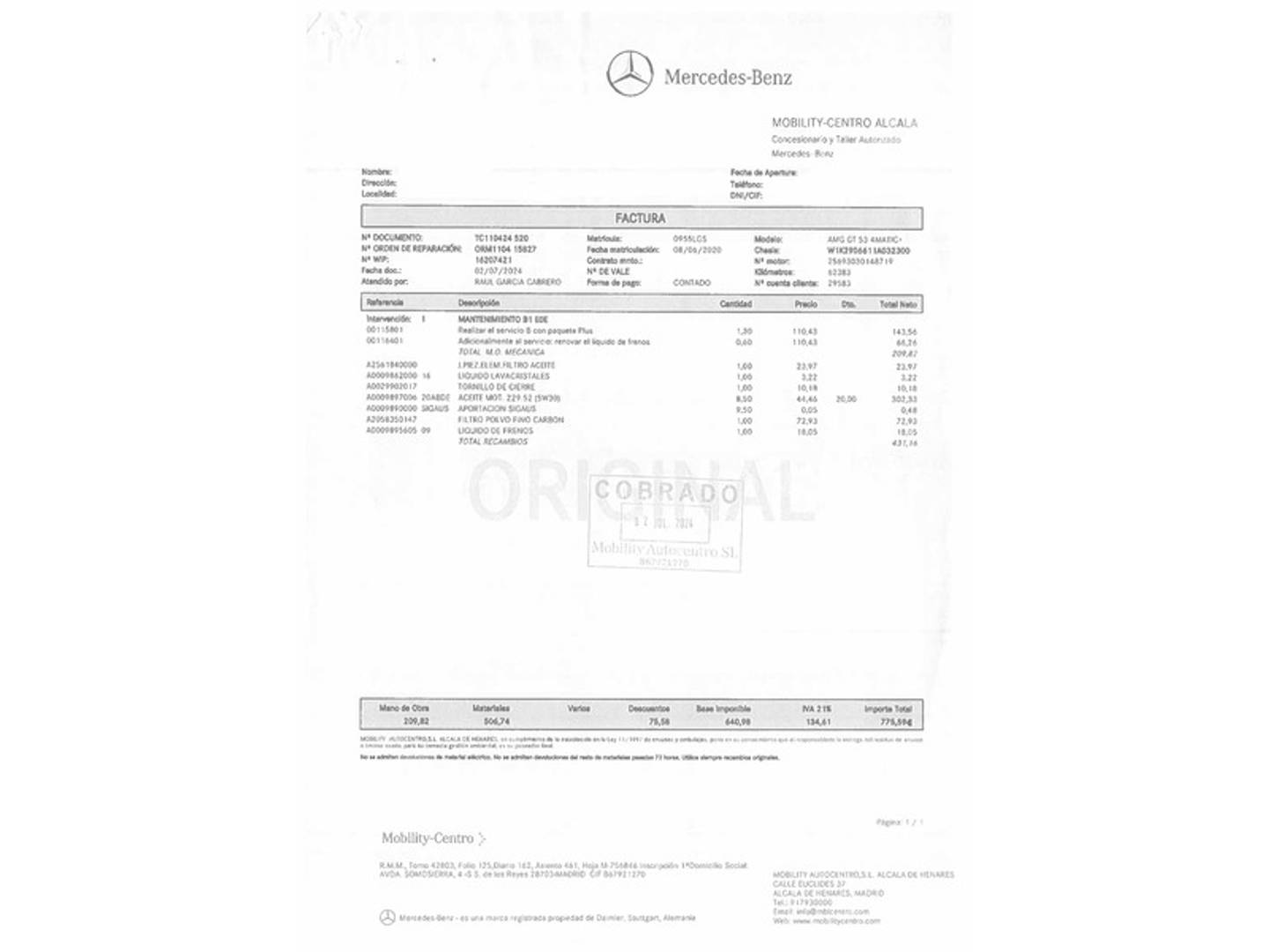 Foto Mercedes Mercedes-AMG GT Mercedes-Benz AMG GT 53 AMG 4MATIC+ (435 CV)