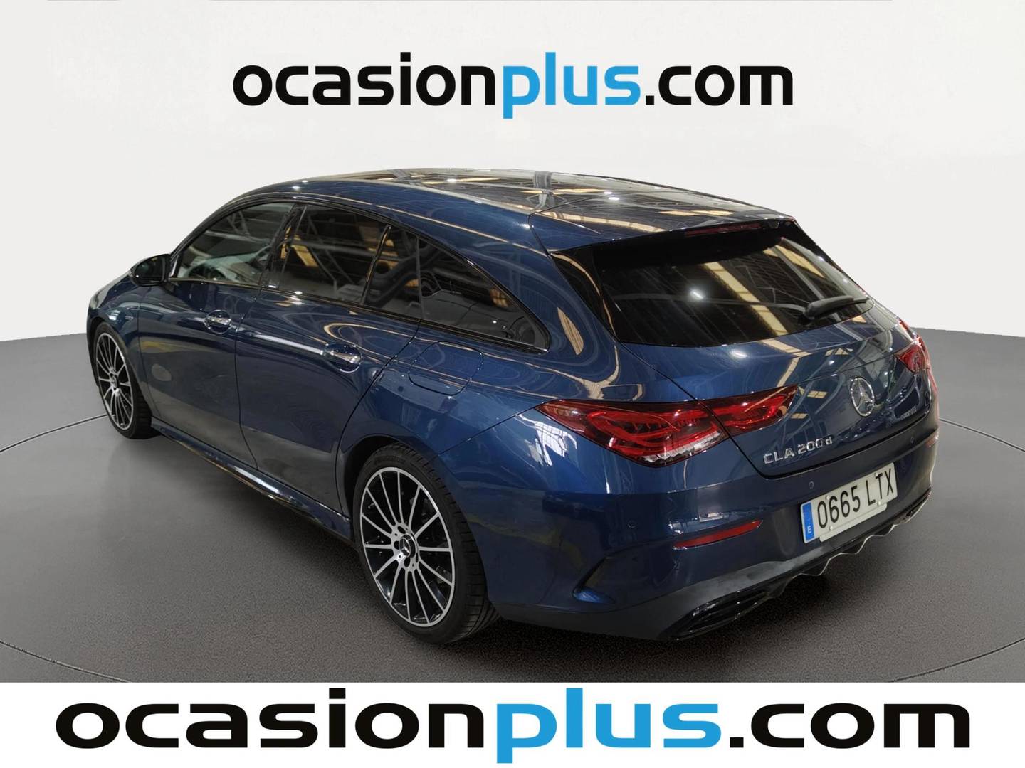 Foto trasera Mercedes CLA Mercedes CLA Shooting Brake CLA 200 d (150 CV) Paquete AMG izquierda