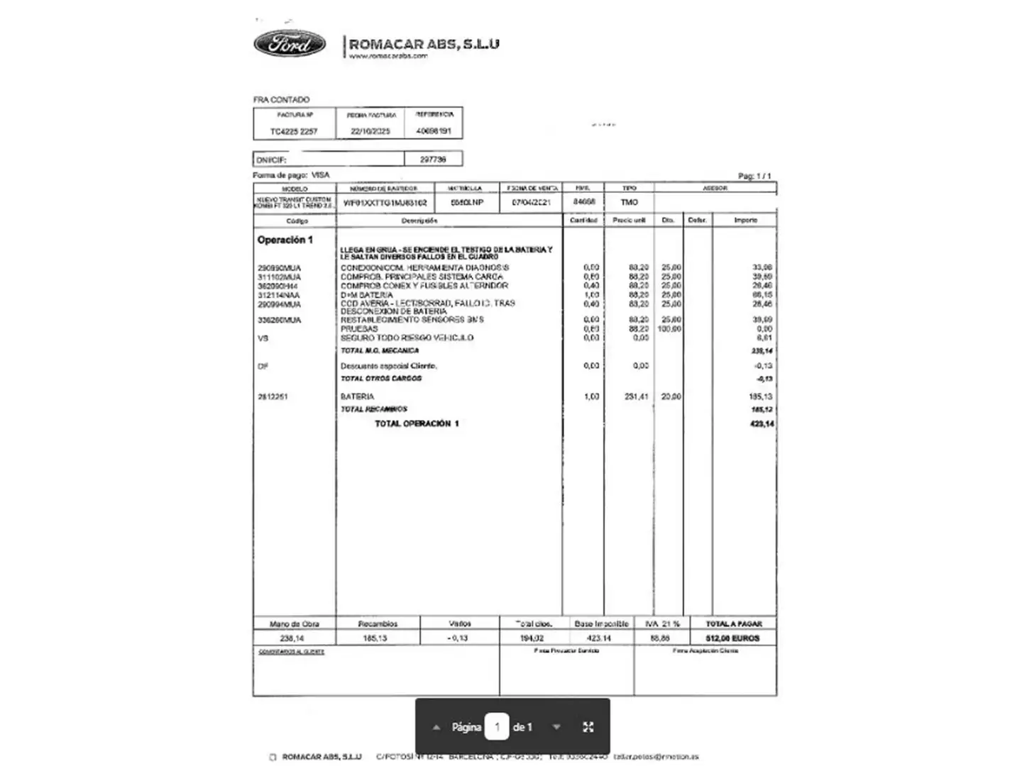 Foto Ford Transit Custom Ford Transit Custom Kombi 2.0 TDCI MHEV 320 L1 Trend  8 Plazas (130 CV)