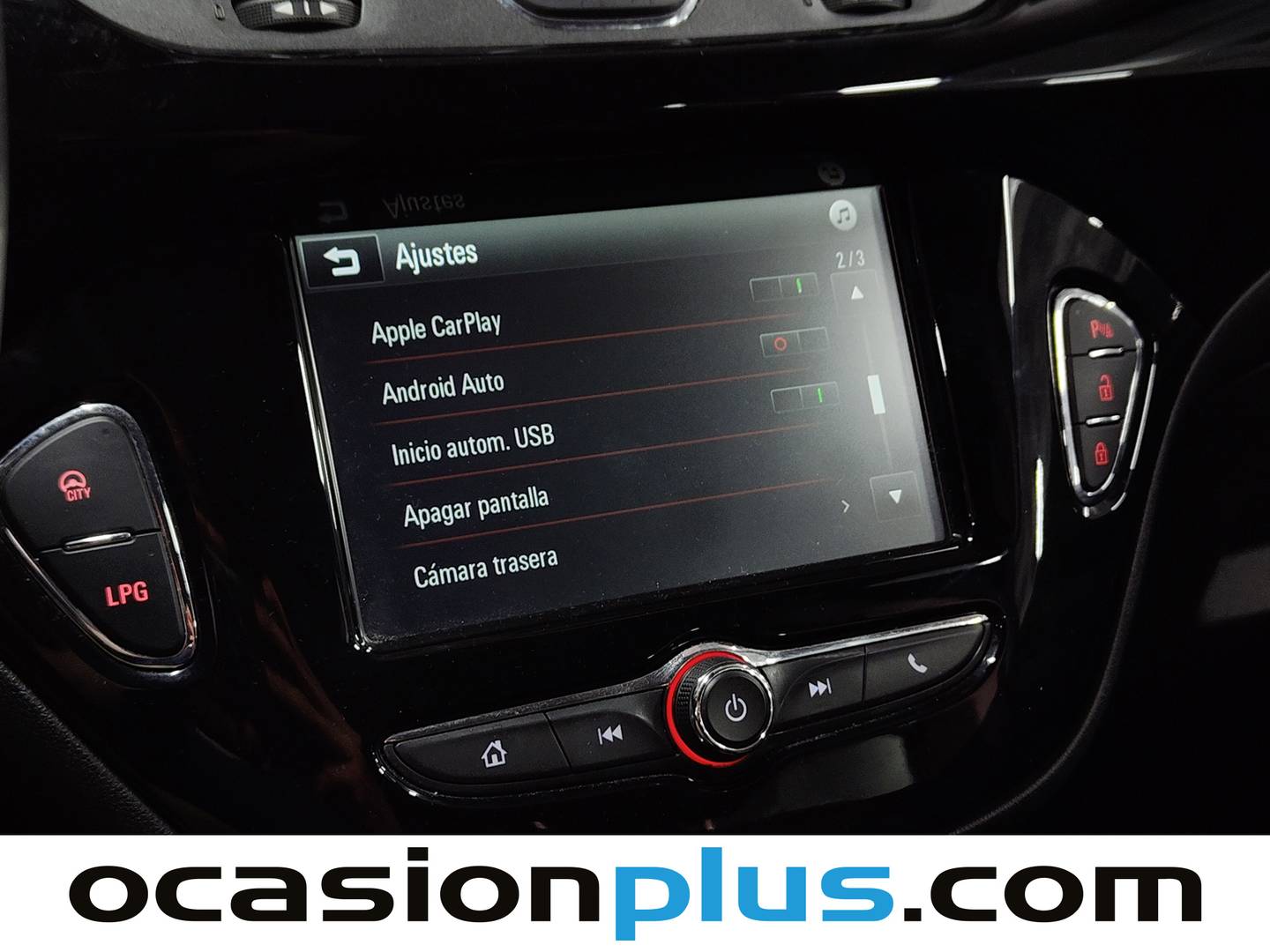 Extras y acabados del Opel Corsa Opel Corsa 1.4 GLP Design Line (90 CV)