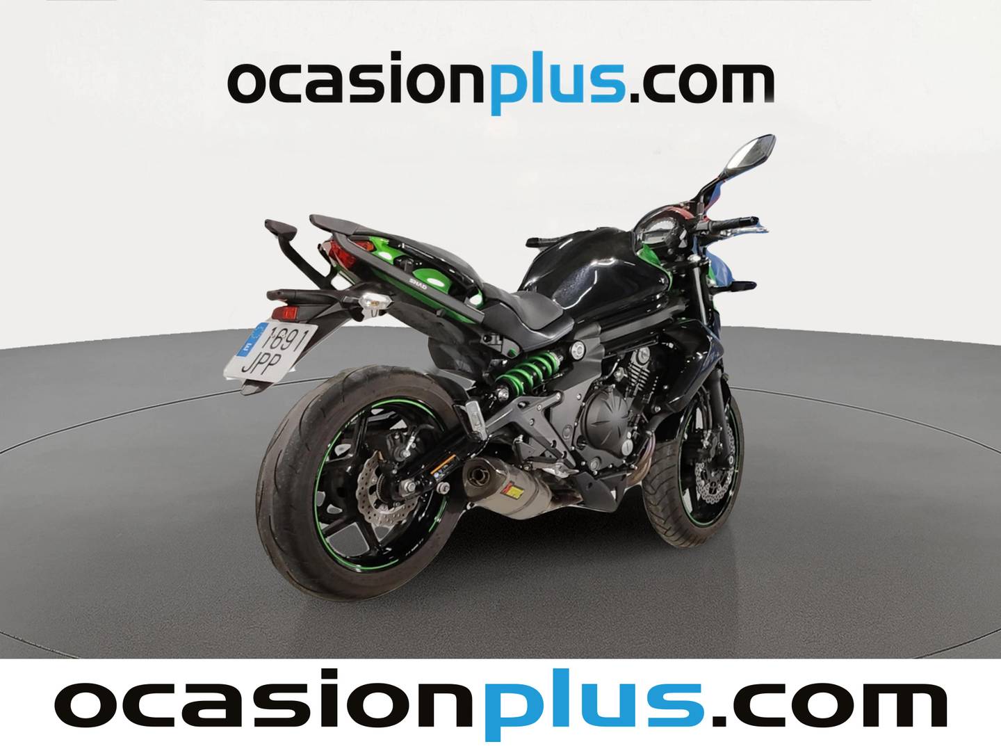 Foto trasera Kawasaki ER 6N ABS Kawasaki ER 6N ABS (48CV) derecha